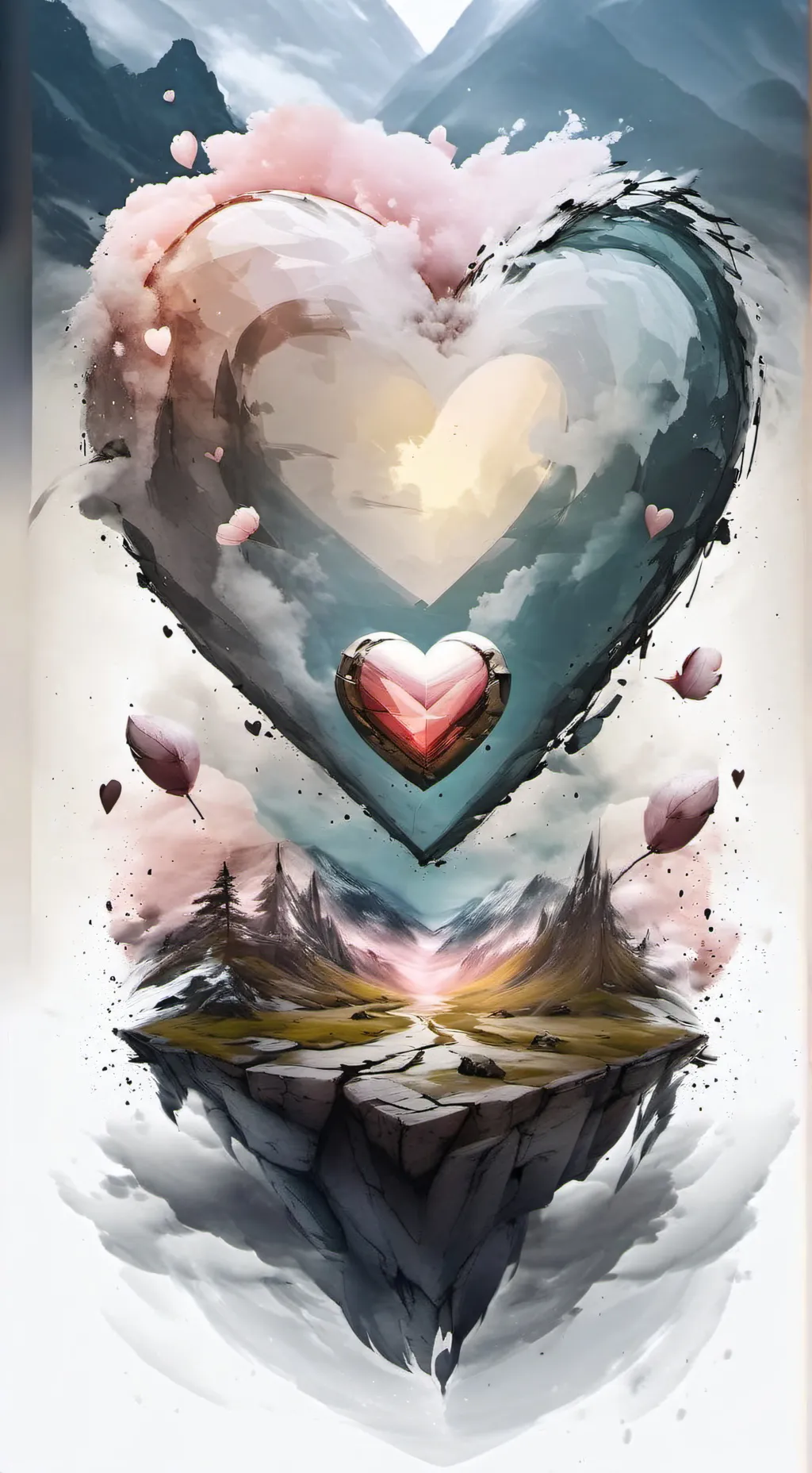 ai character: DW love infection  background