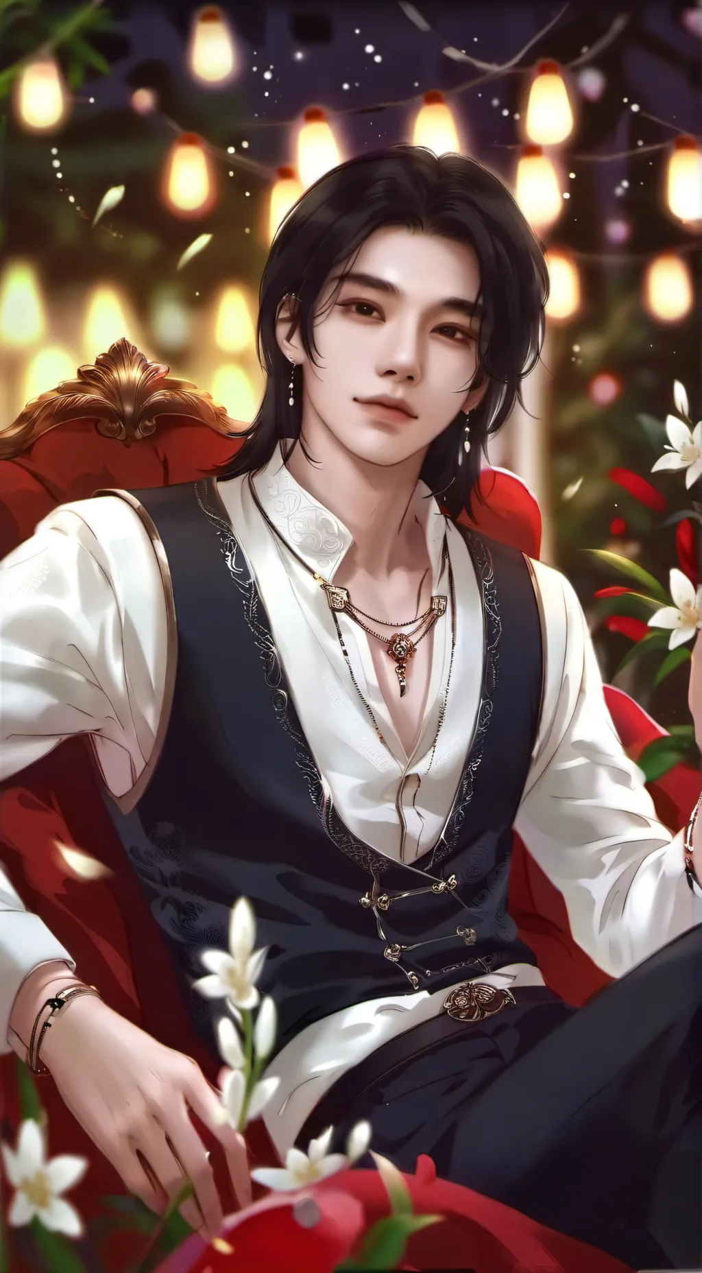 ai character: hyunjin 🦦 background