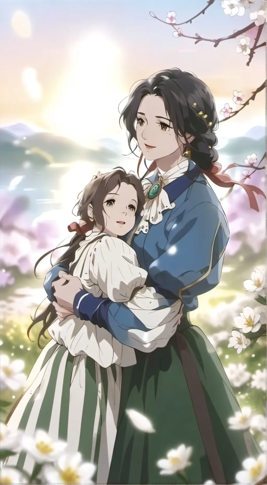 ai character: Family farm background