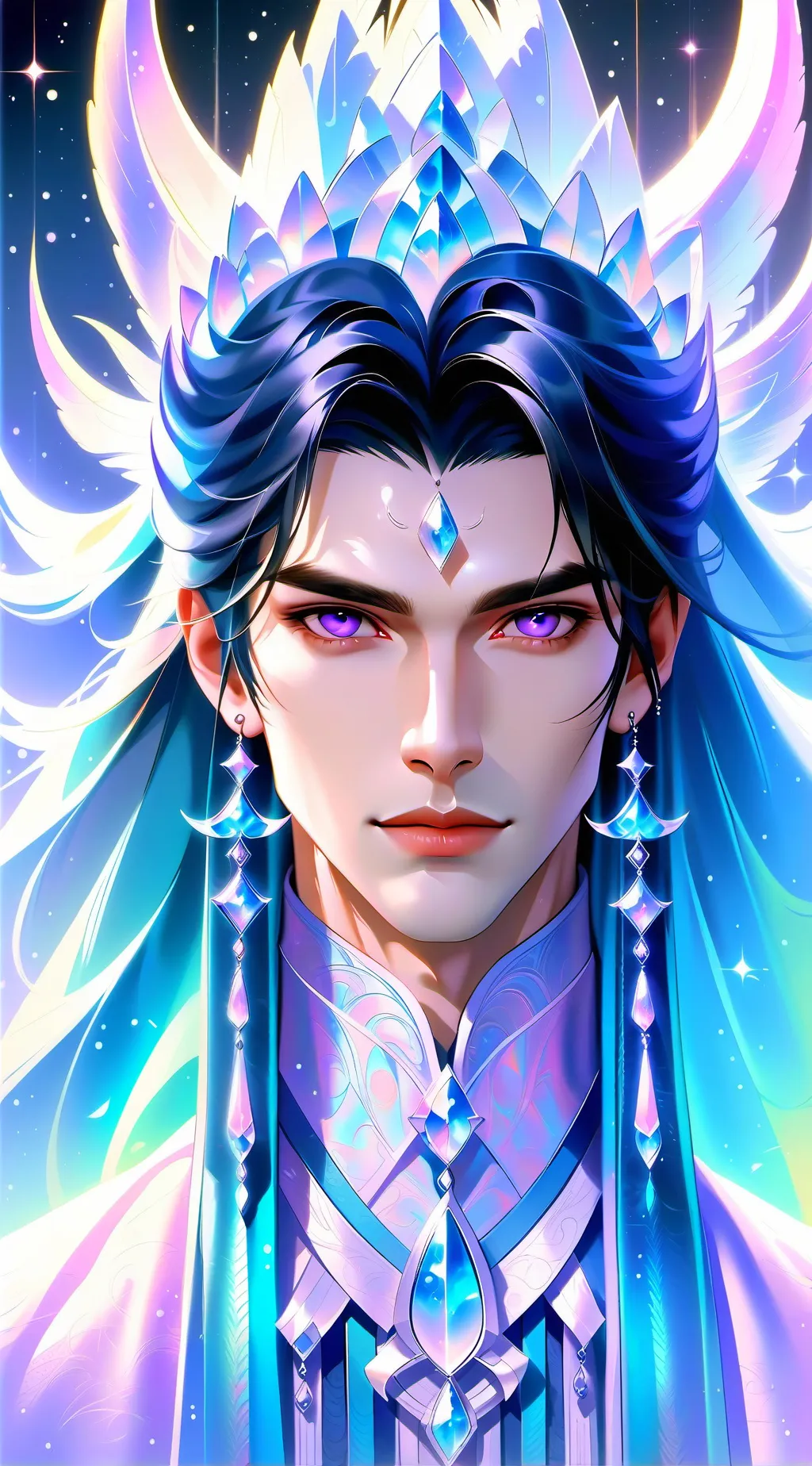 ai character: Prince of Moon   background