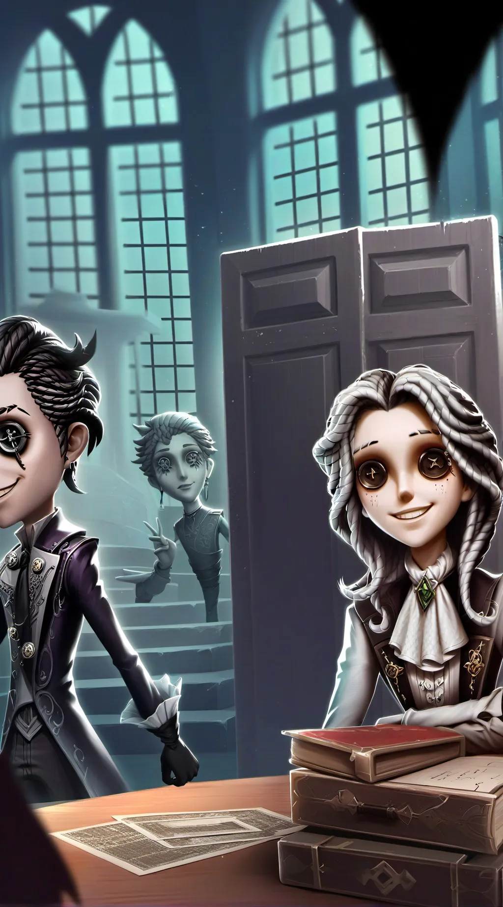 ai character: Erratic Partner background