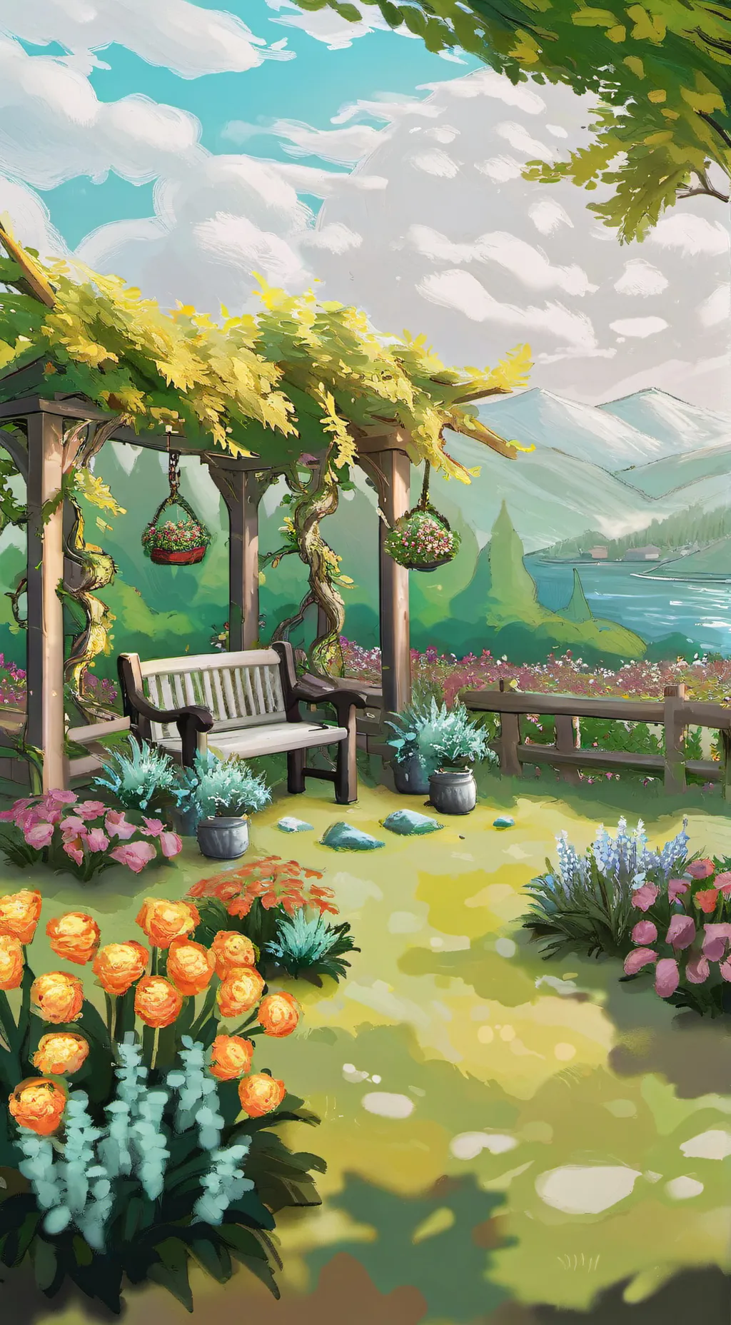 ai character: Jandell  background