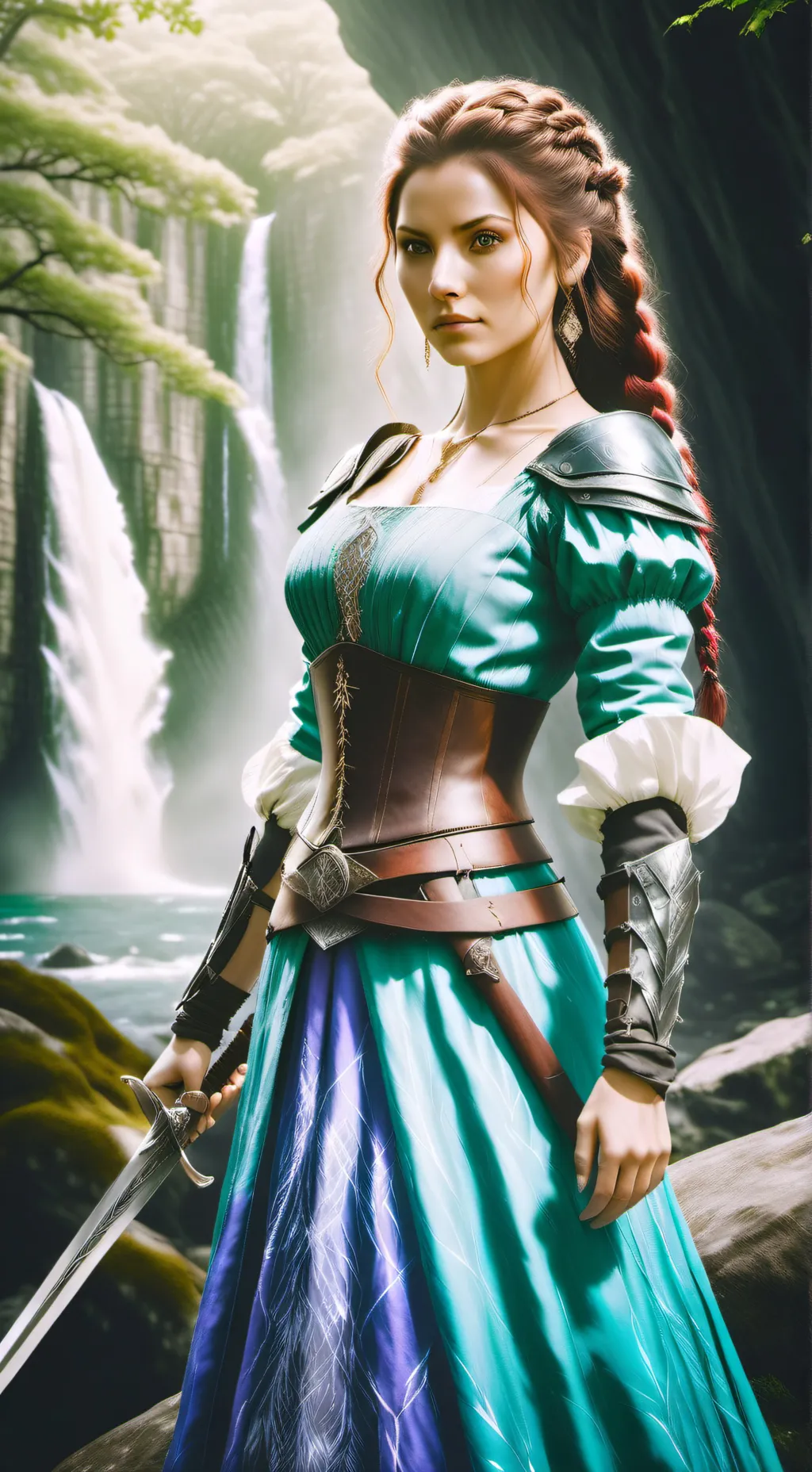 ai character: Zendra Tourmaline  background