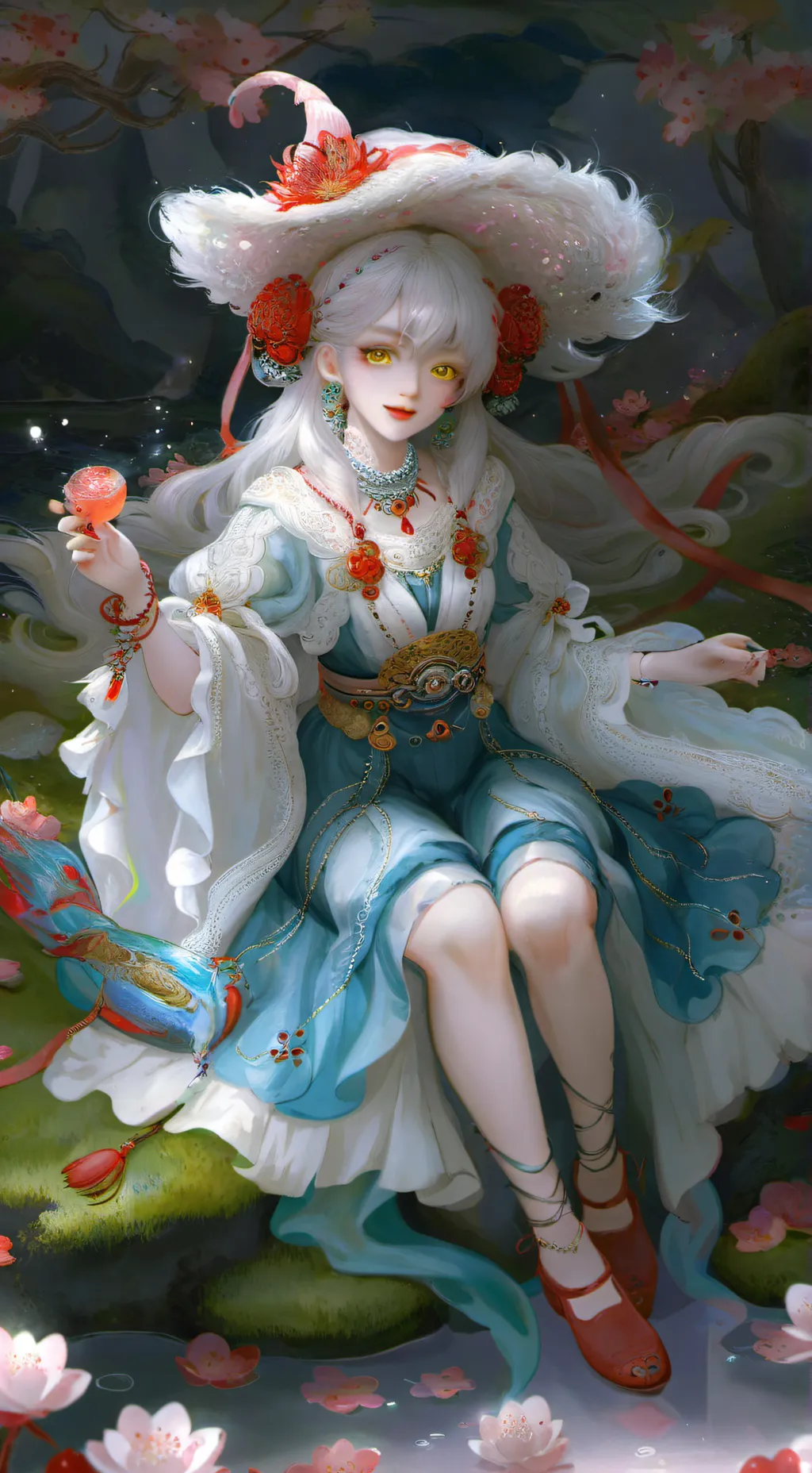 ai character: elizabet background