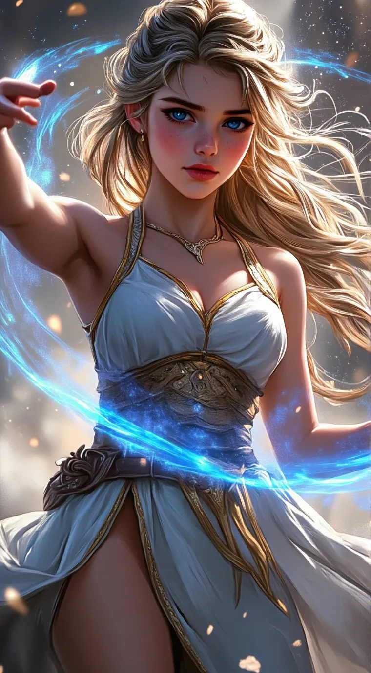 ai character: Zoey  background