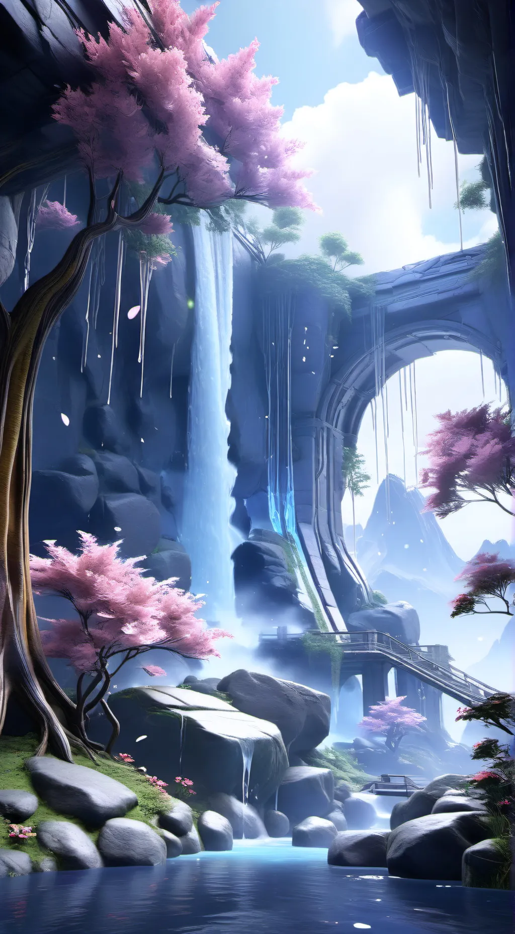 ai character: Bringer of happy  background