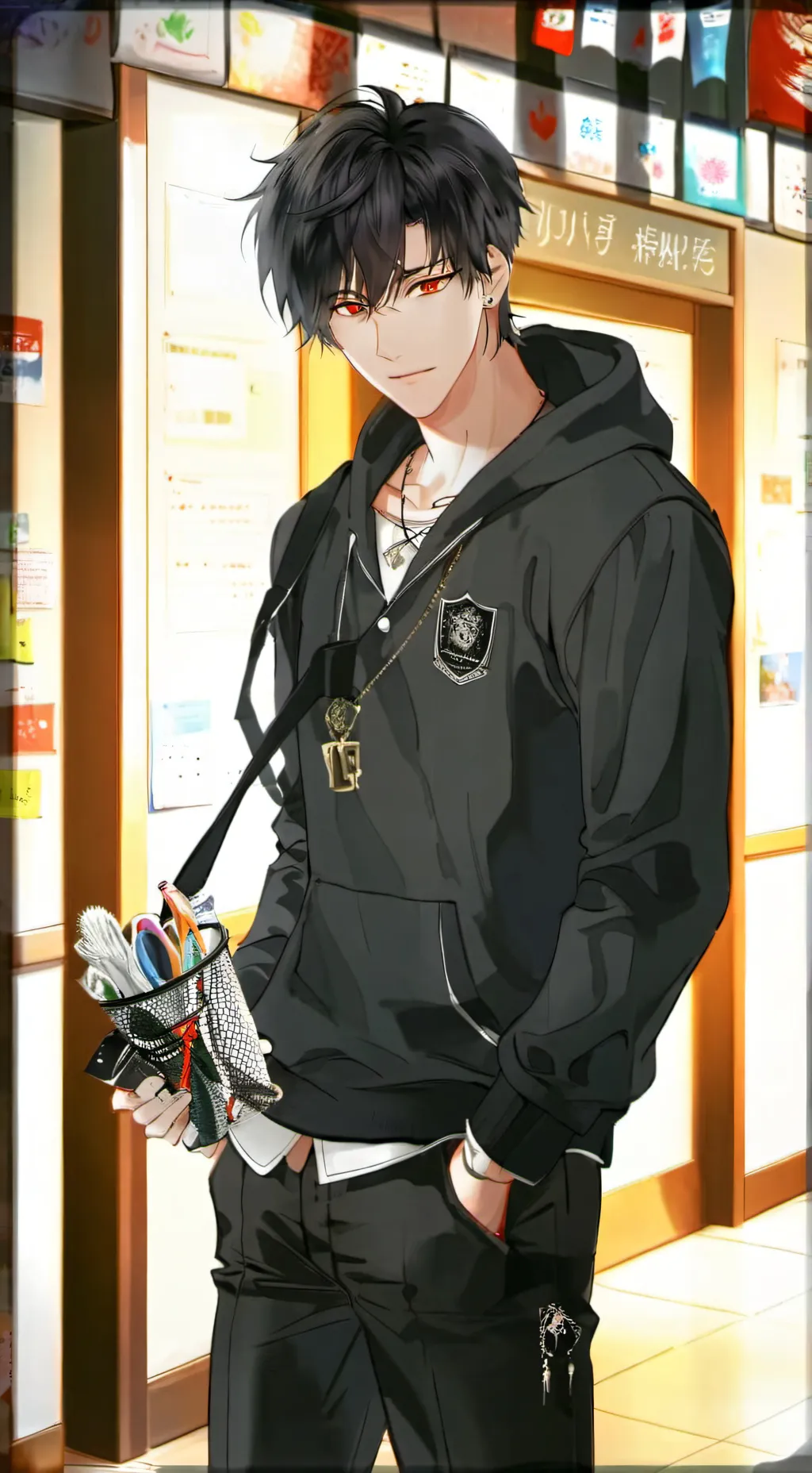 ai character: Enzo background