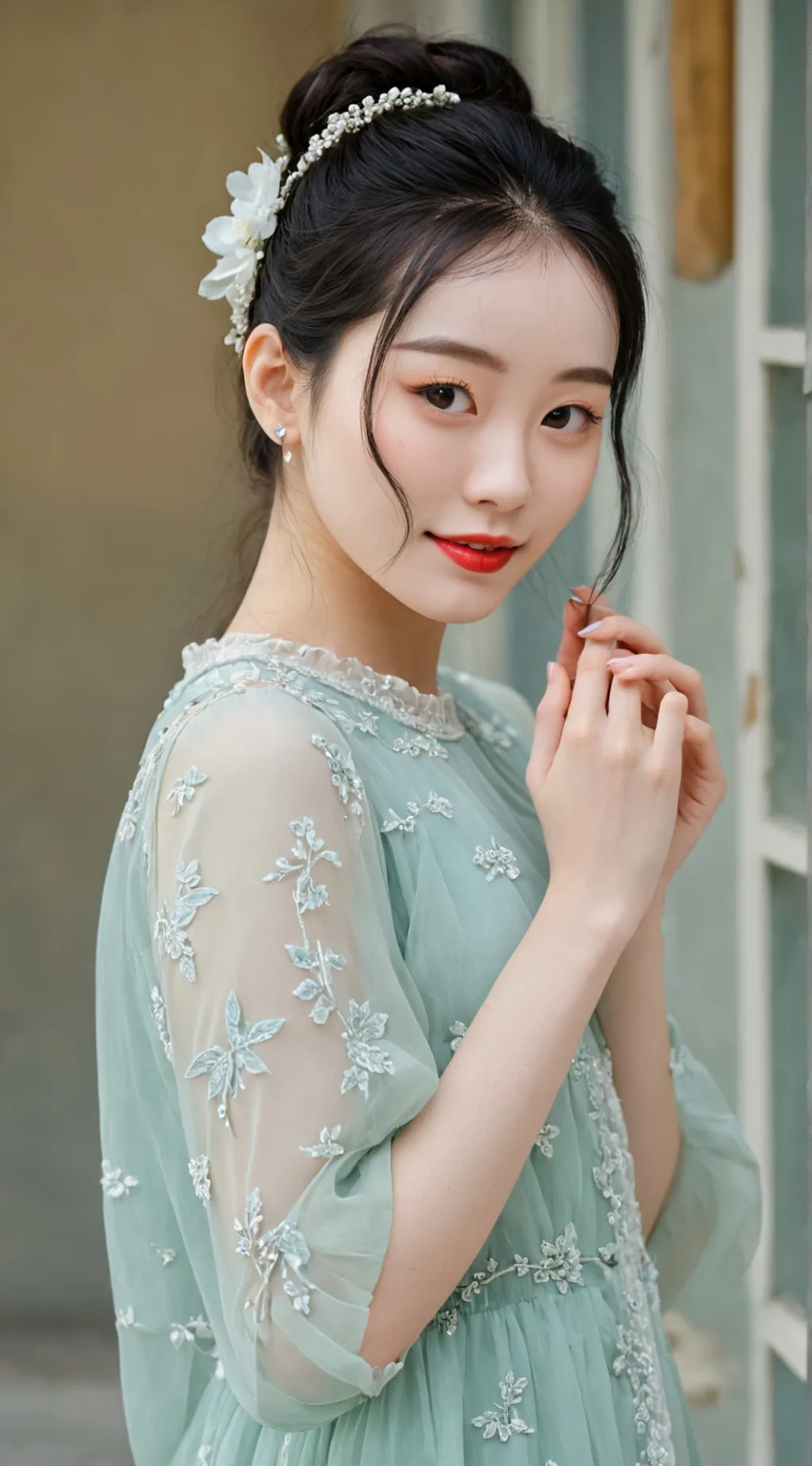 ai character: Princess Lian Hua background