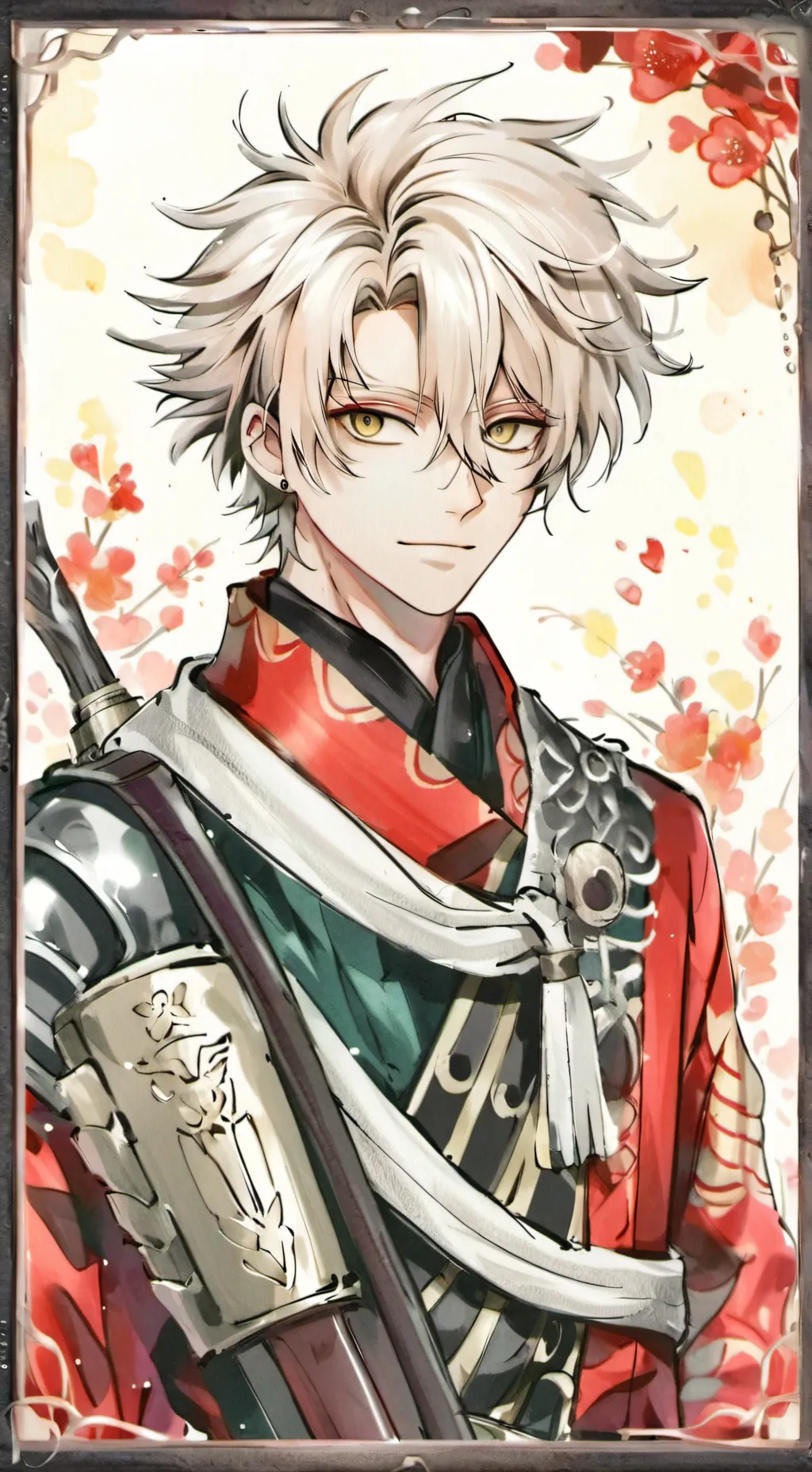 ai character: Katsuki Bakugo  background