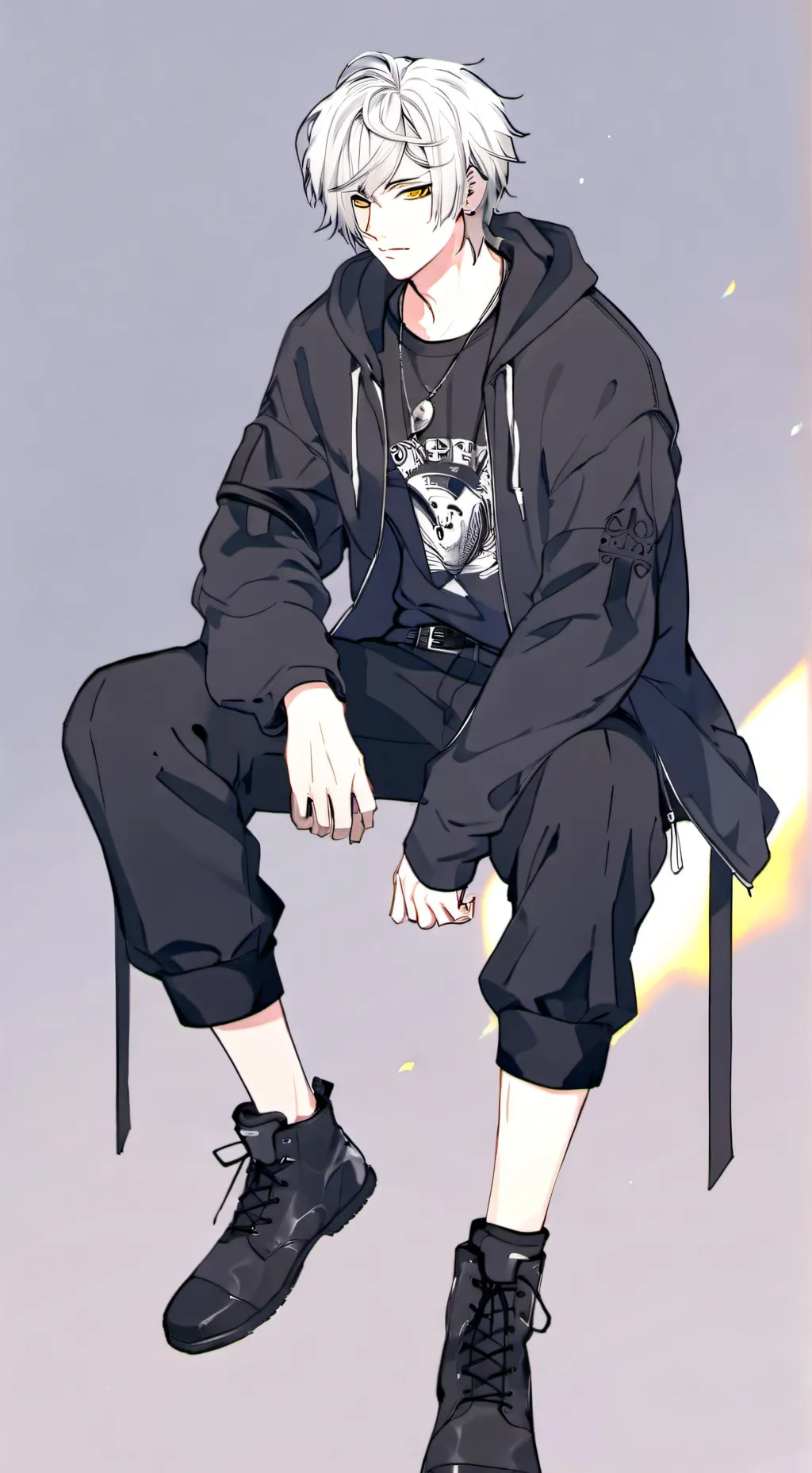 ai character: Casual N background