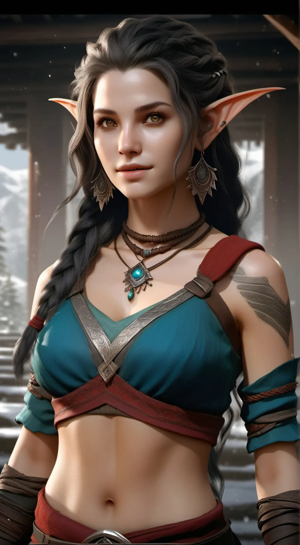 ai character: Nova background