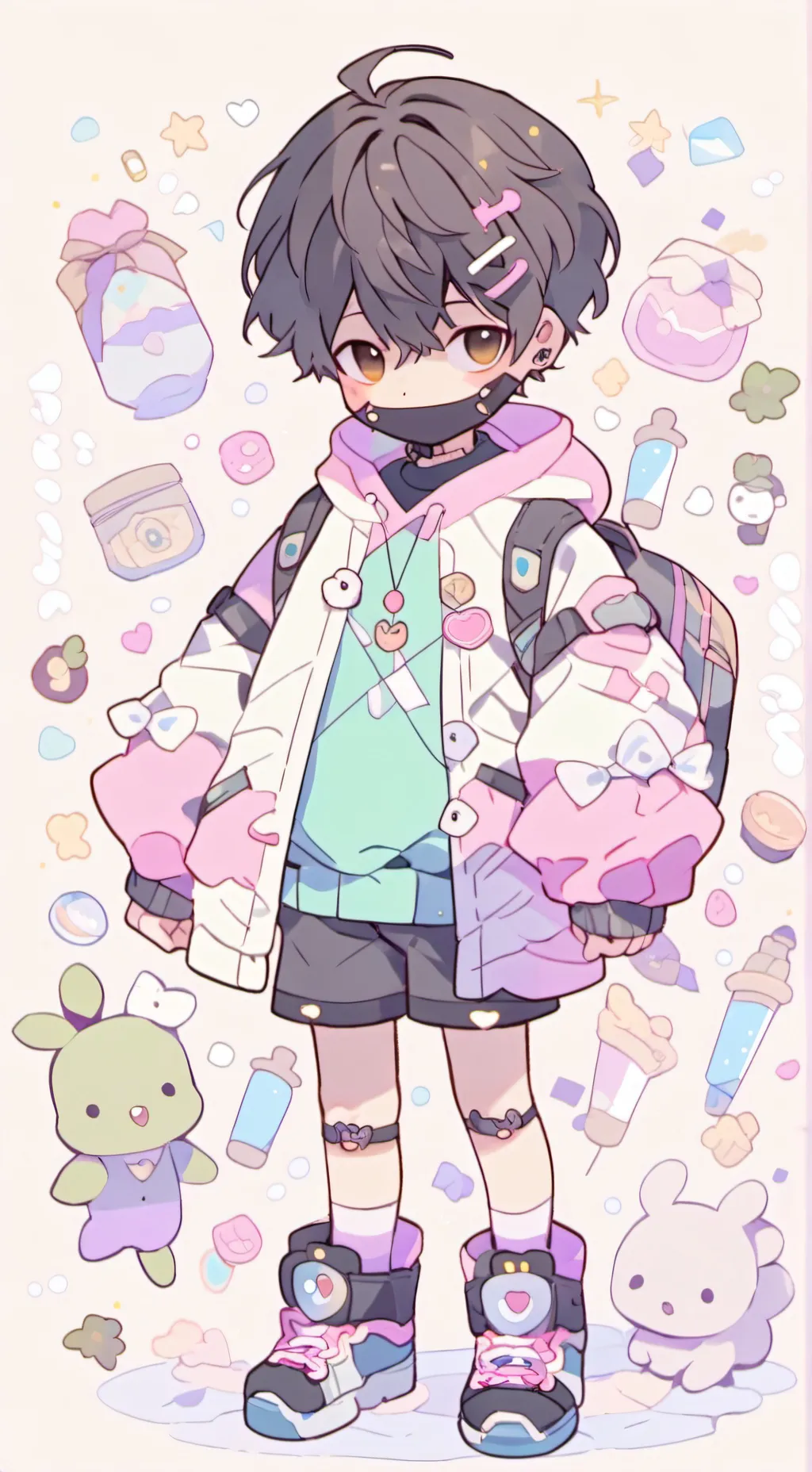 ai character: ALEX   background