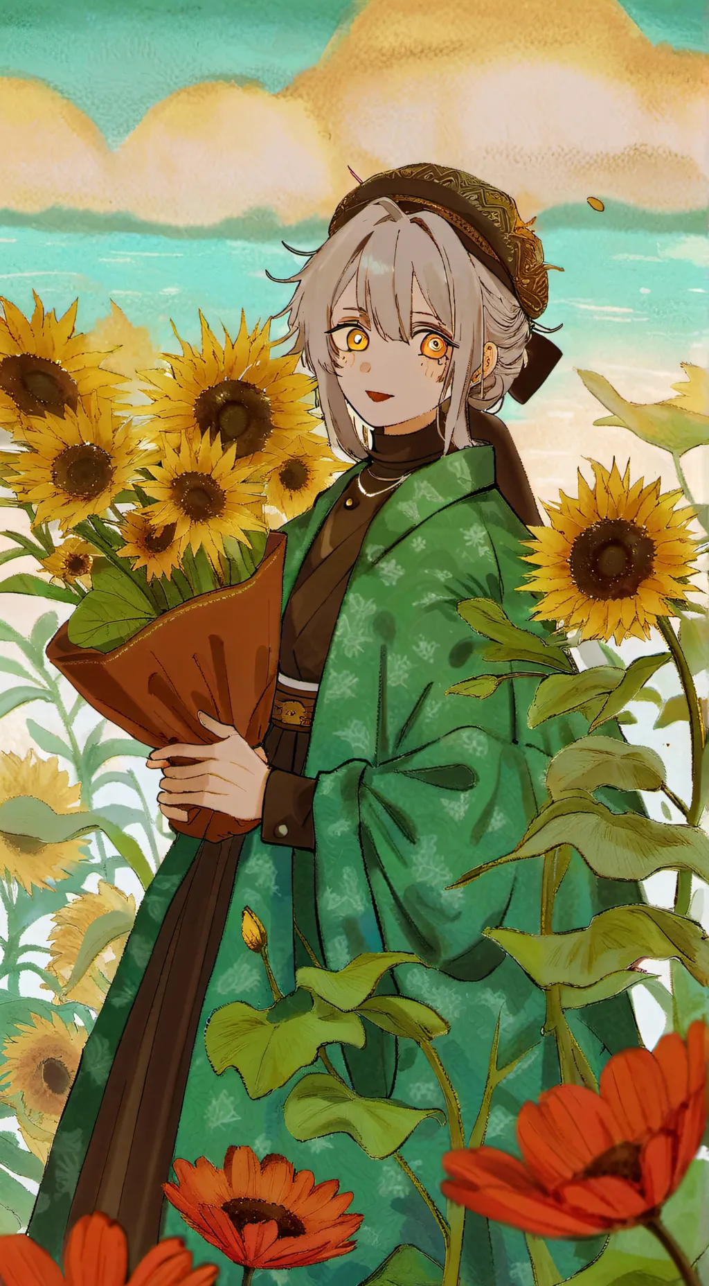 ai character: emma background