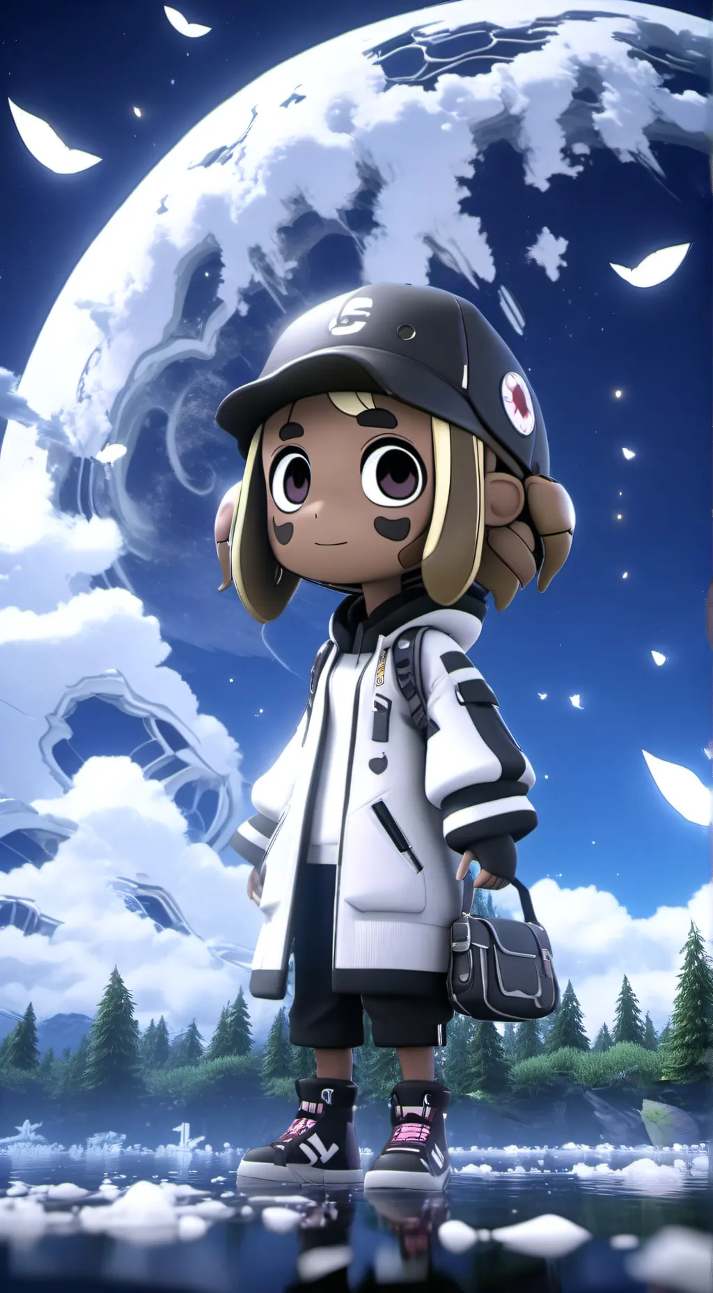 ai character: lly  background