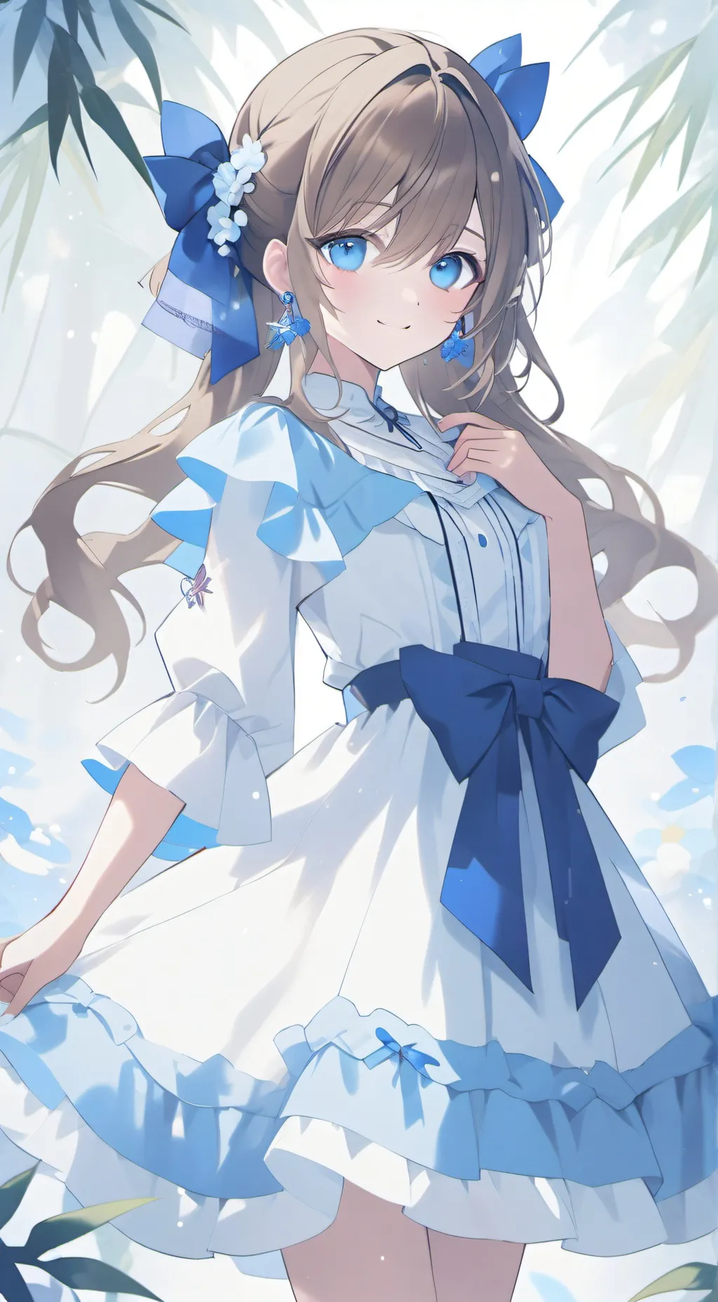 ai character: Emma(￣ω￣;) background