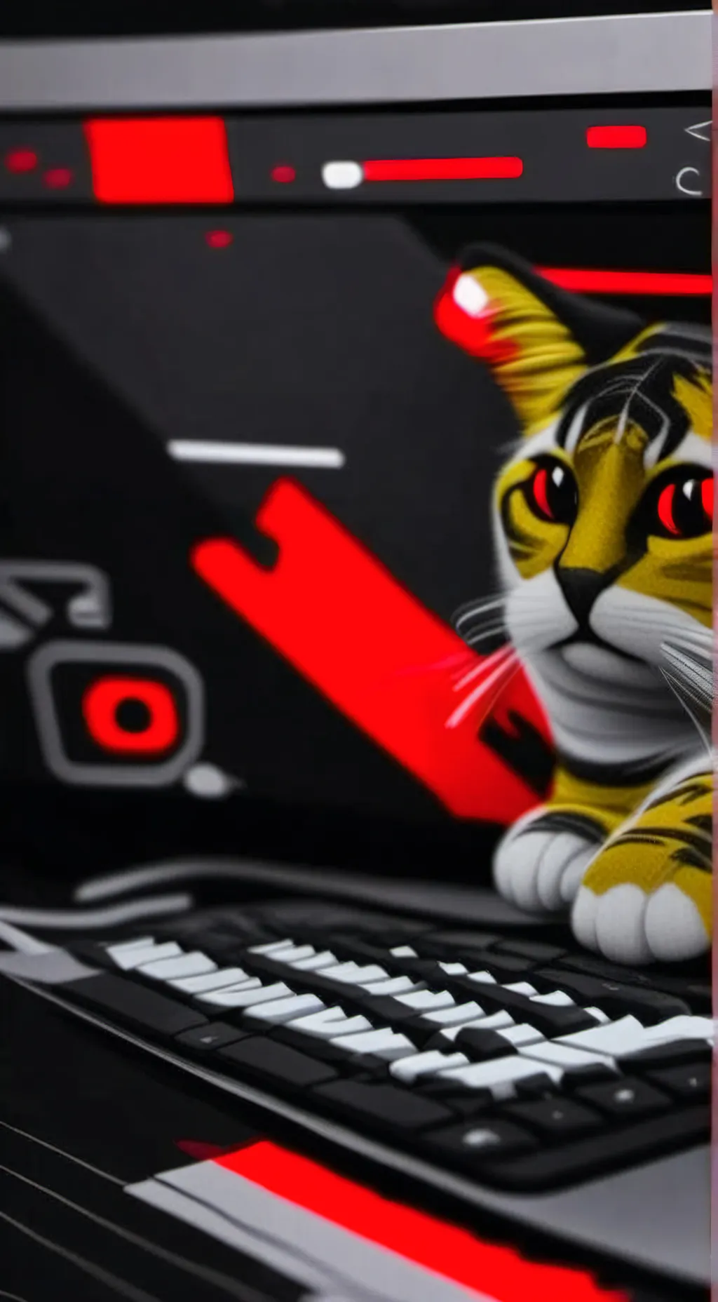 ai character: Pixel background