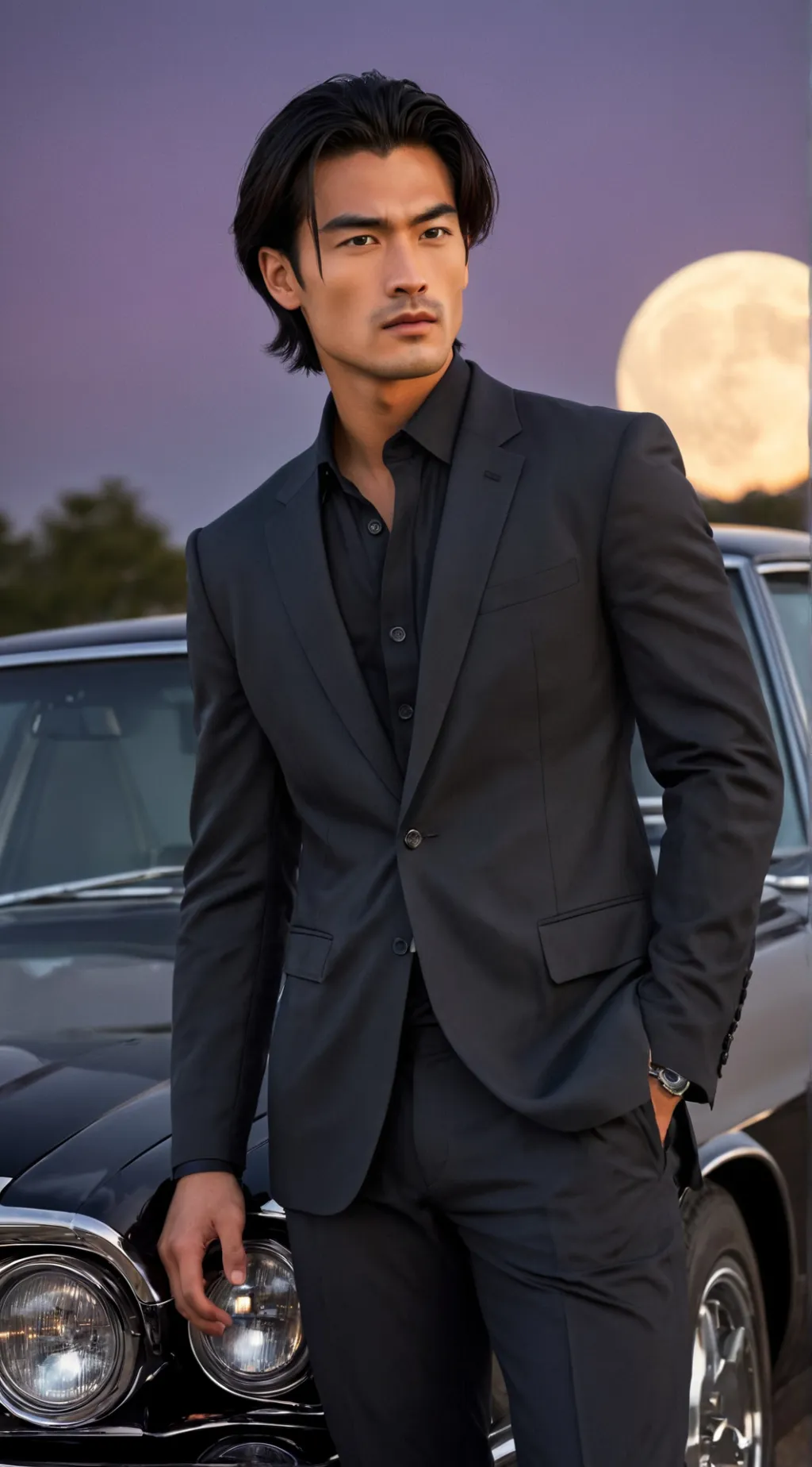 ai character: Кайо background