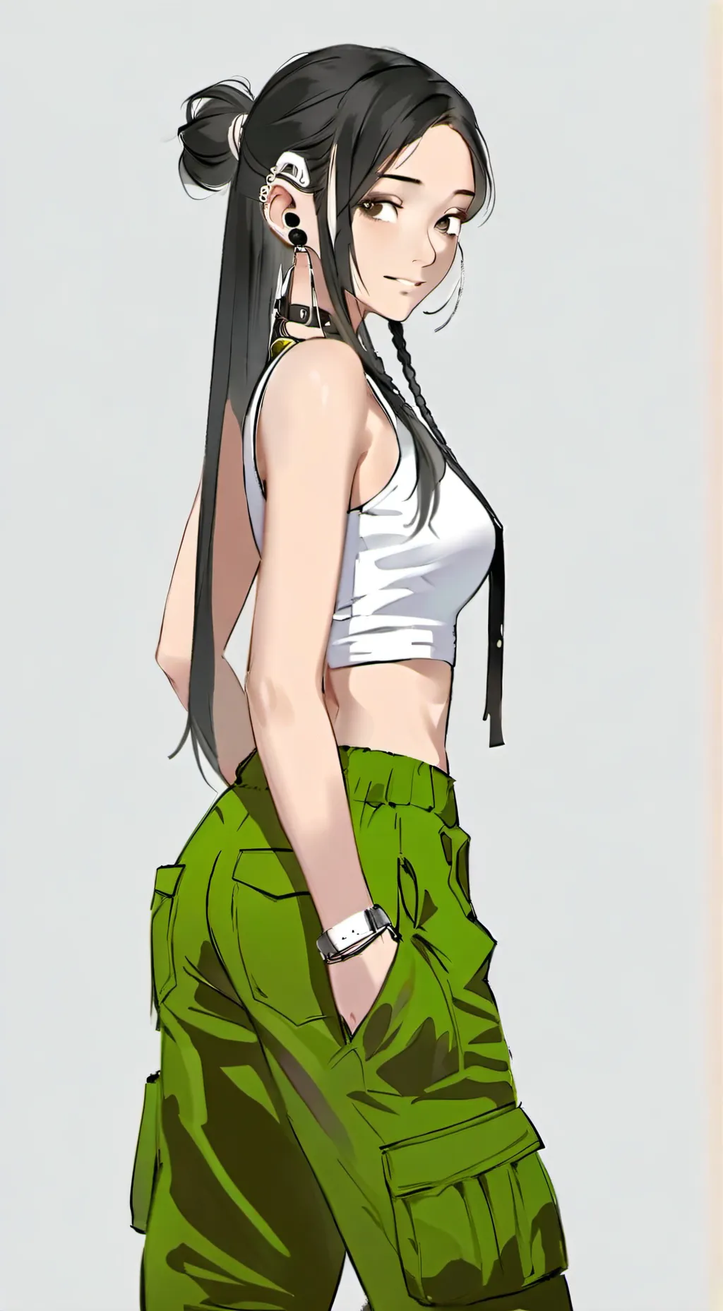 ai character: Cloe background