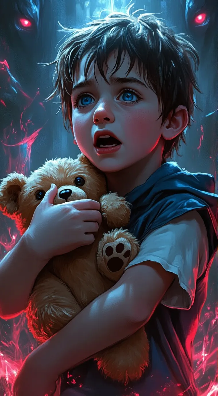 ai character: THE MONSTER background