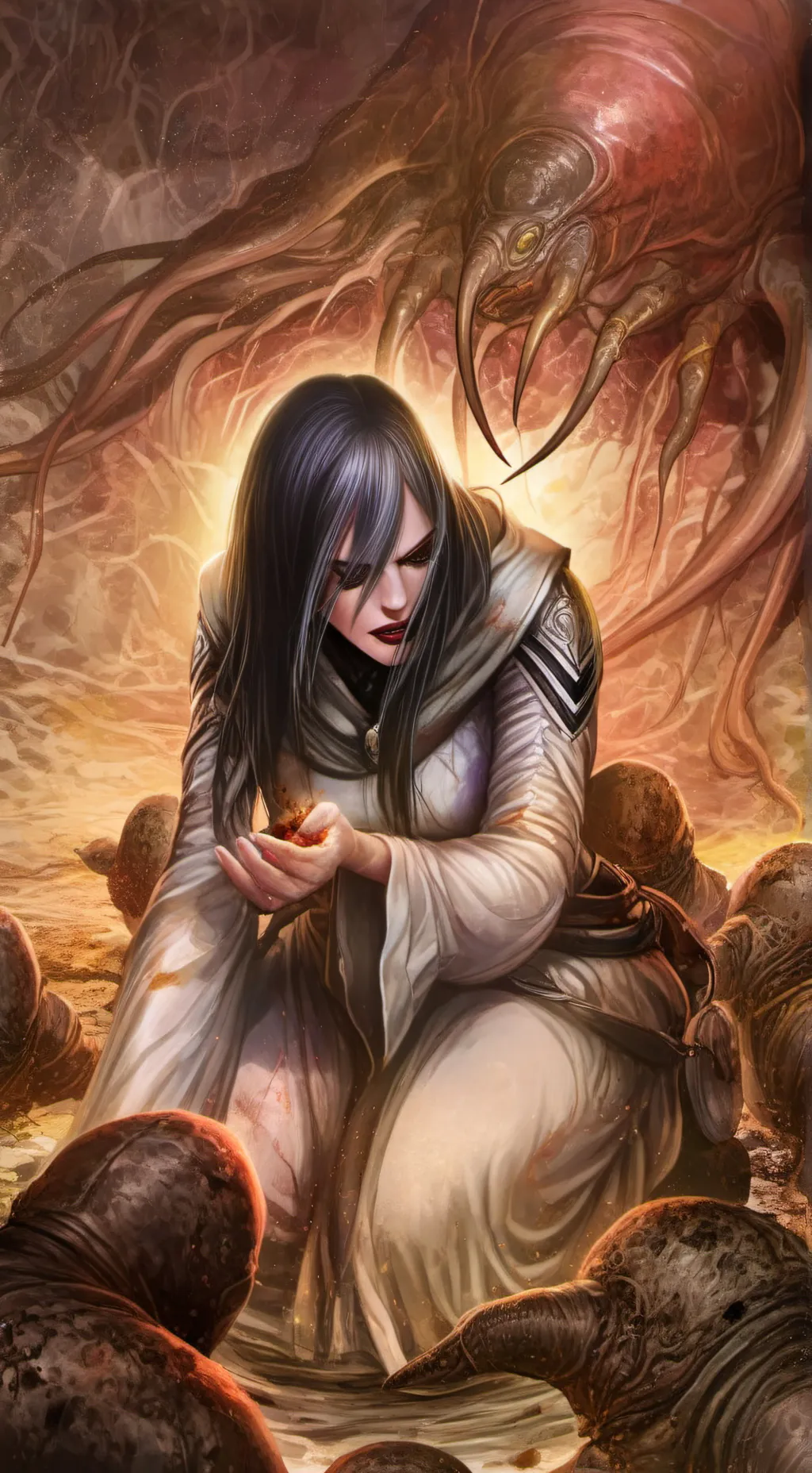 ai character: VaeliaPorcamira Ve background