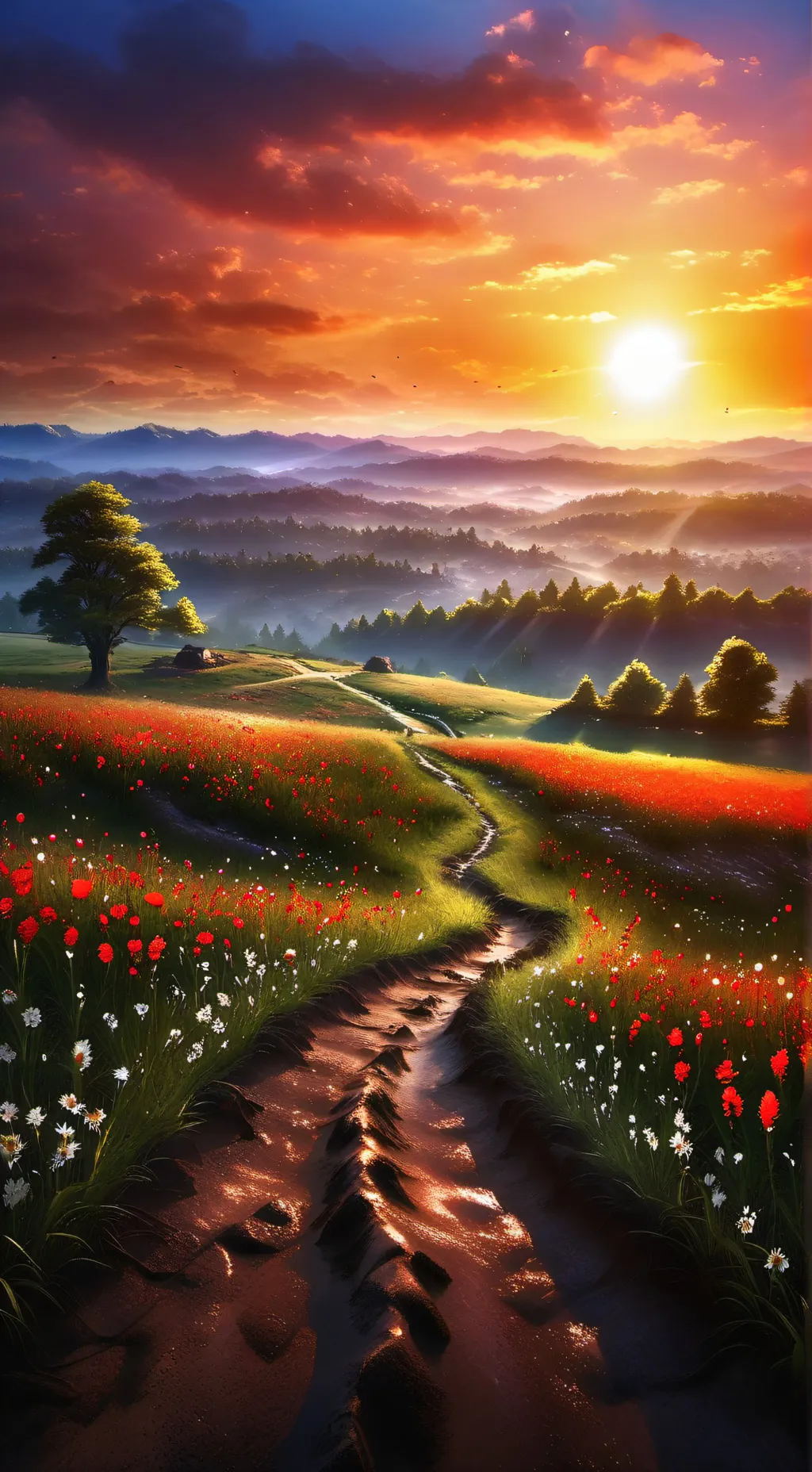 ai character: All Worked Up!  background