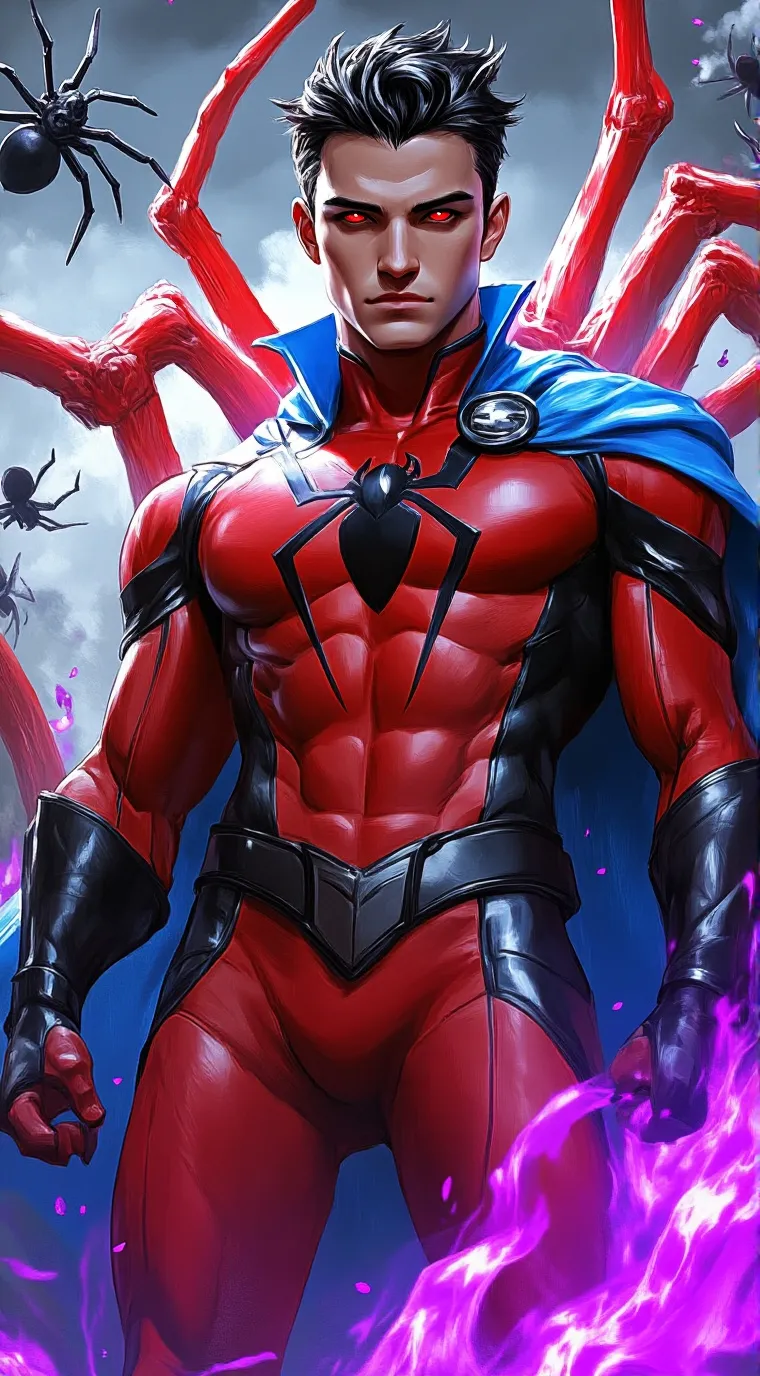 ai character: Arachnid Hybrid  background