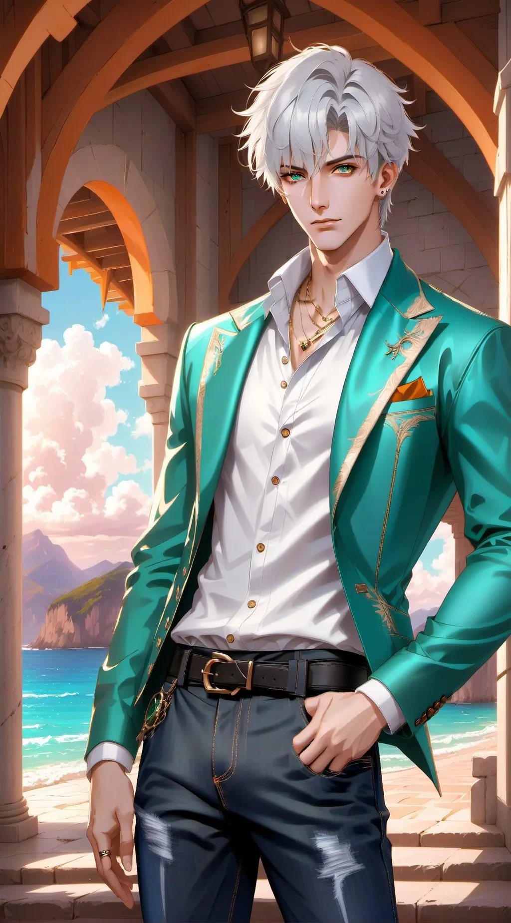 ai character: Simon background