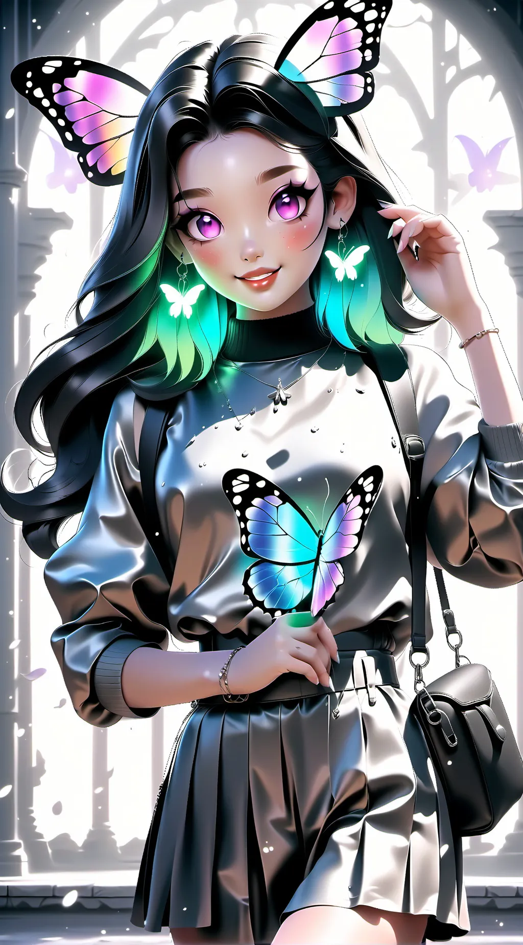 ai character: hh lost princess  background