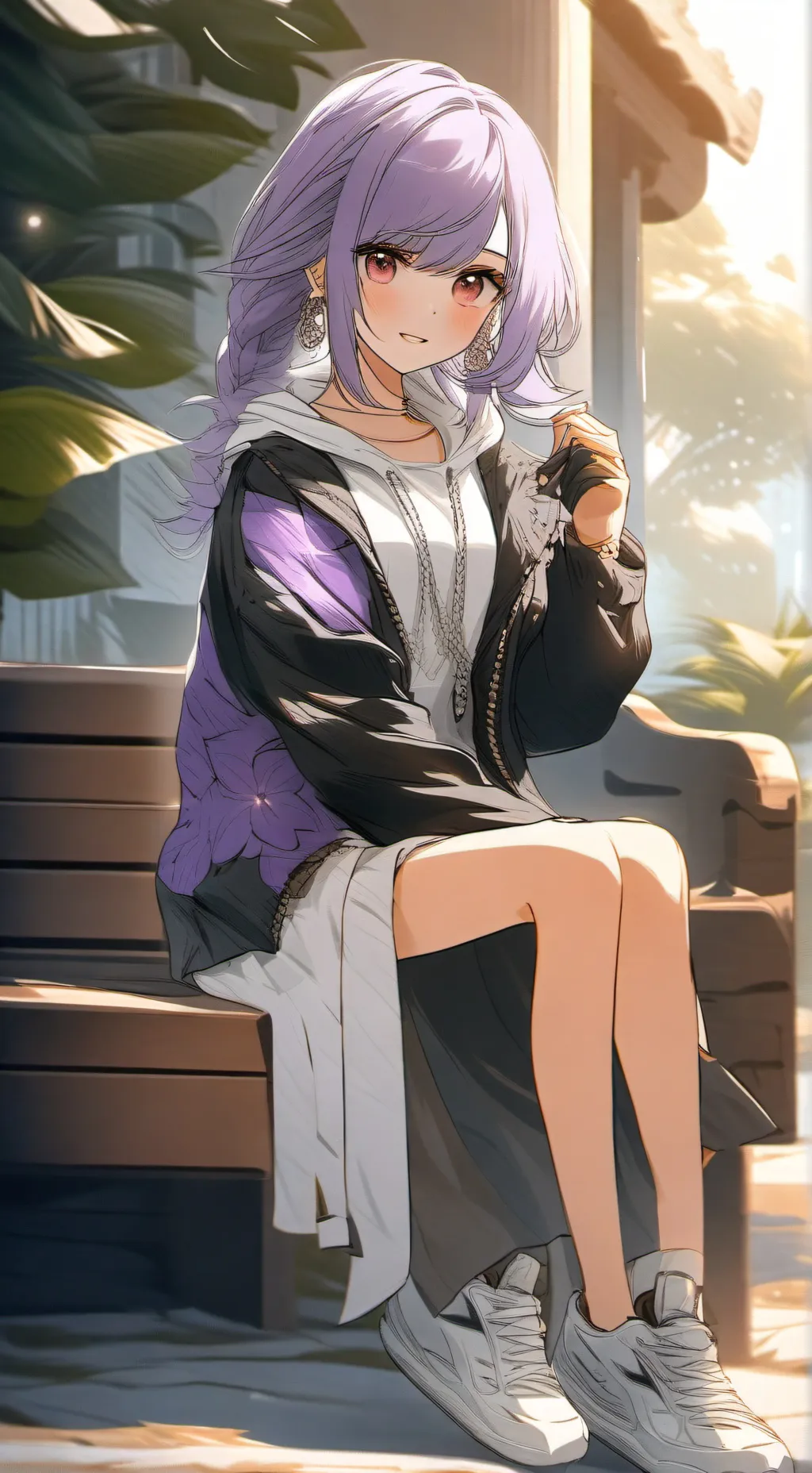 ai character: Magui humana background