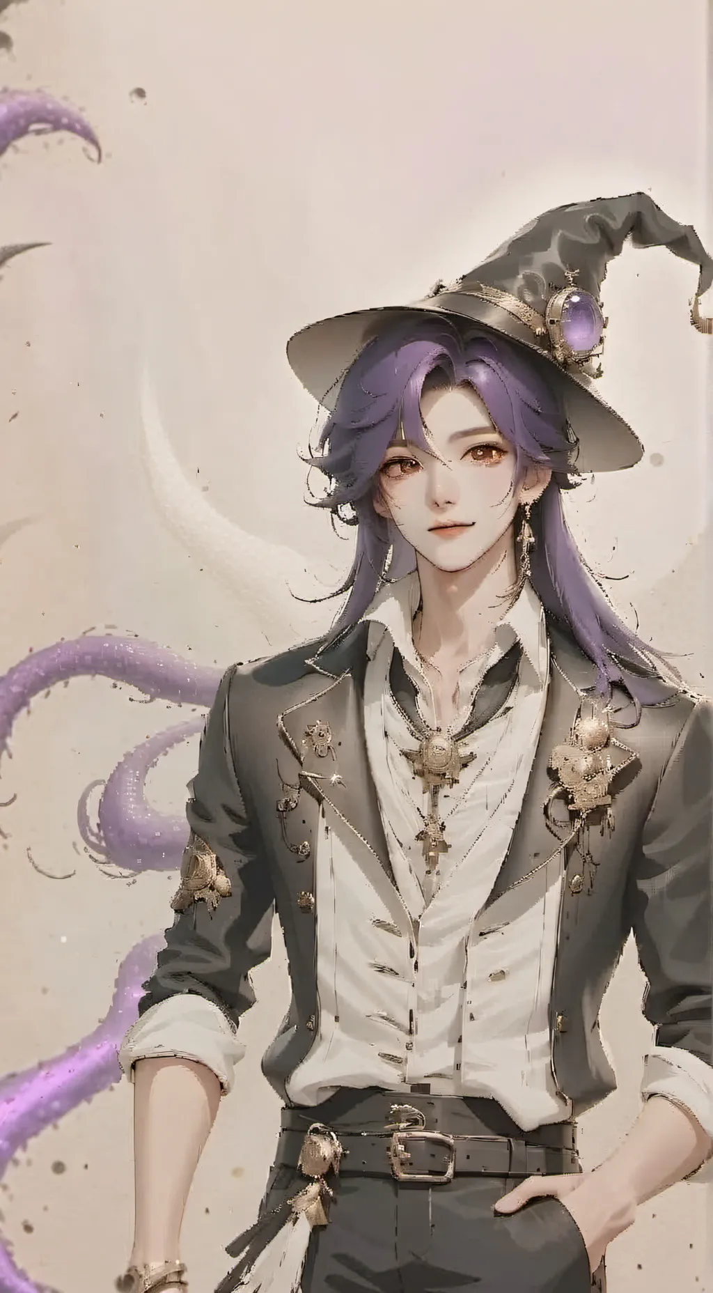 ai character: NolixAzure background