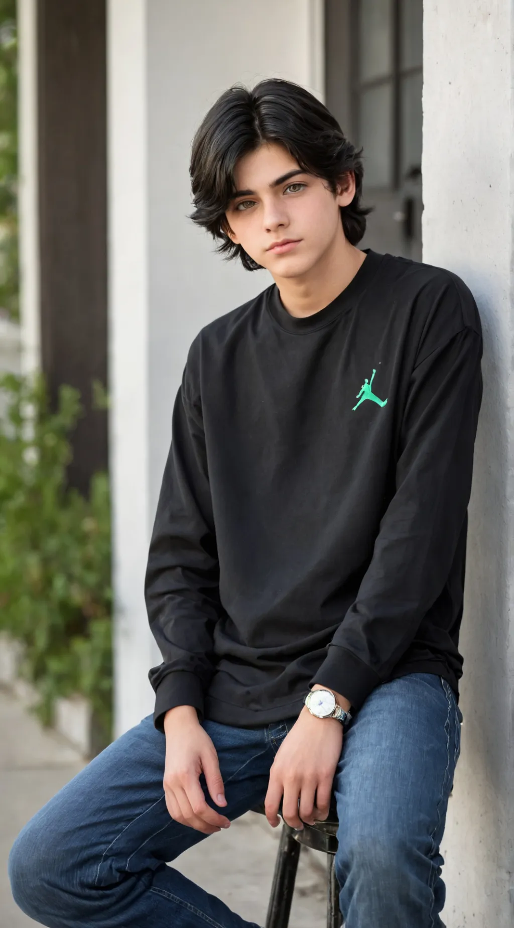 ai character: Jordan  background