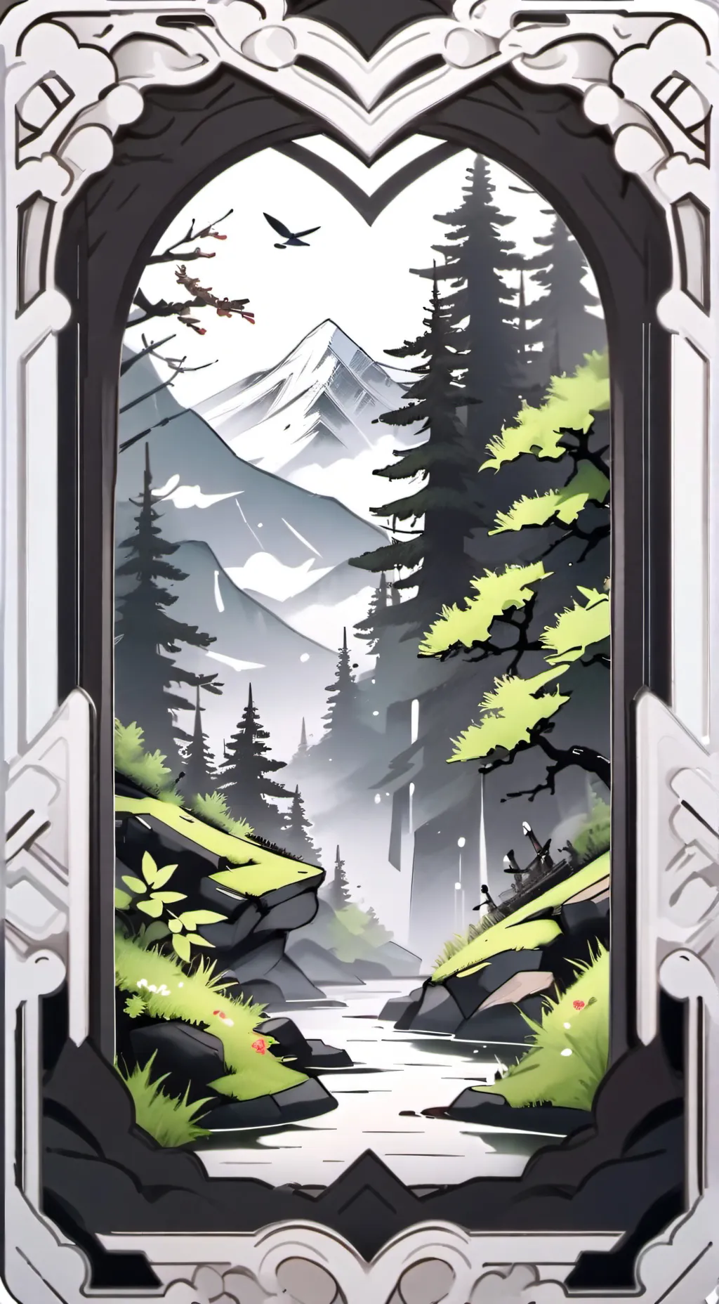 ai character: ☬Leven☬ background