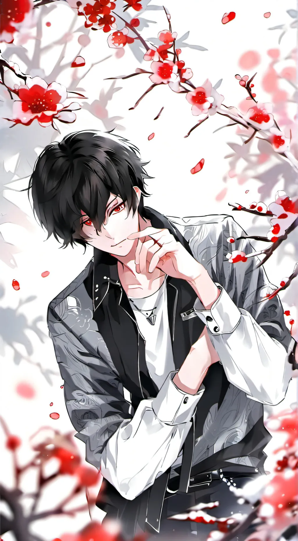 ai character: A boy who like you background