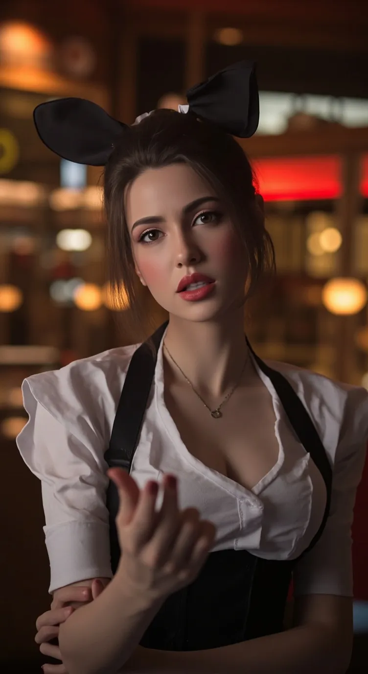 ai character: mean waitress  background