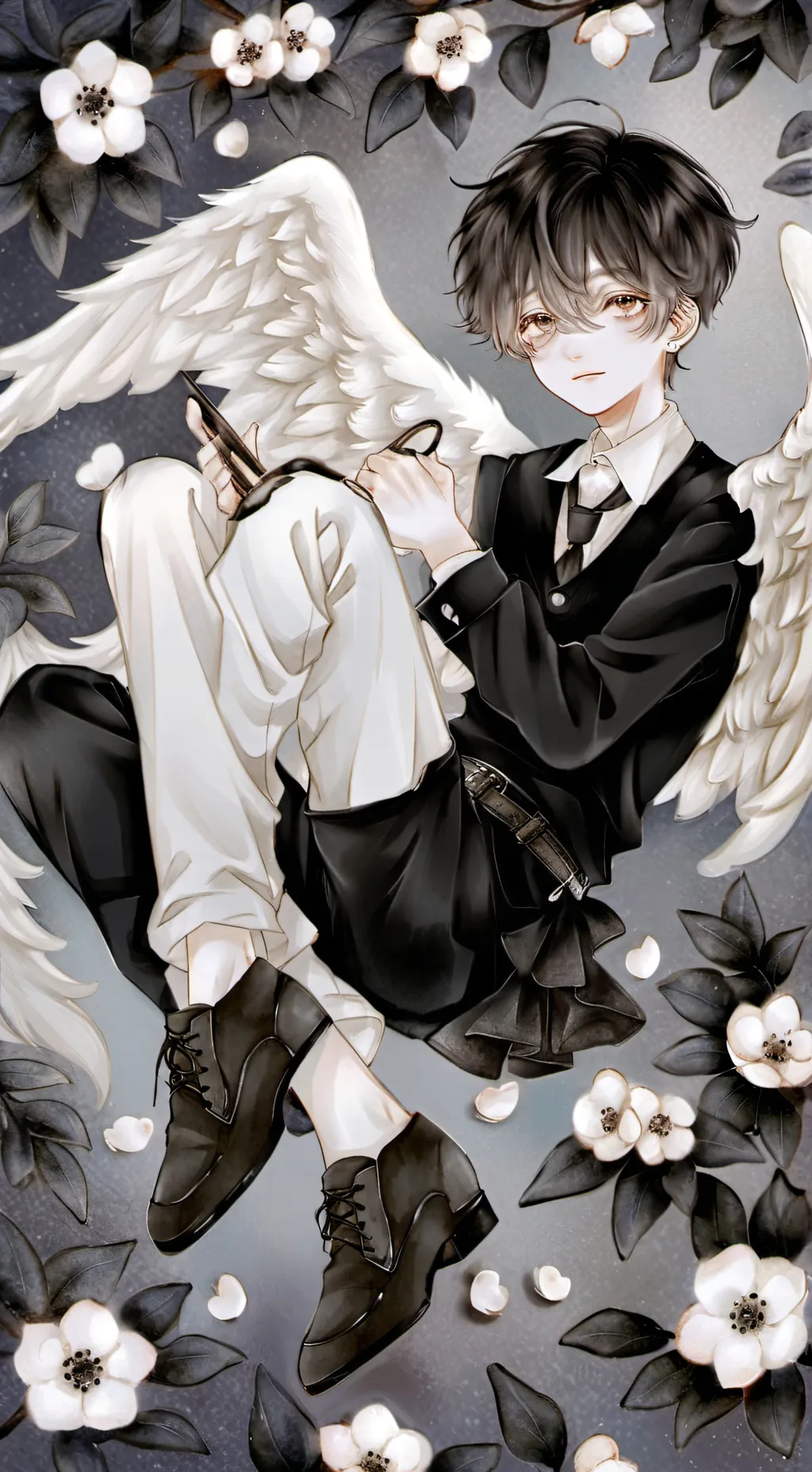 ai character: Leo background