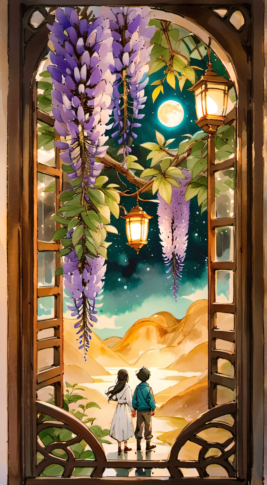 ai character: 🤍💙⭐~MUCHIRO~⭐💙🤍 background