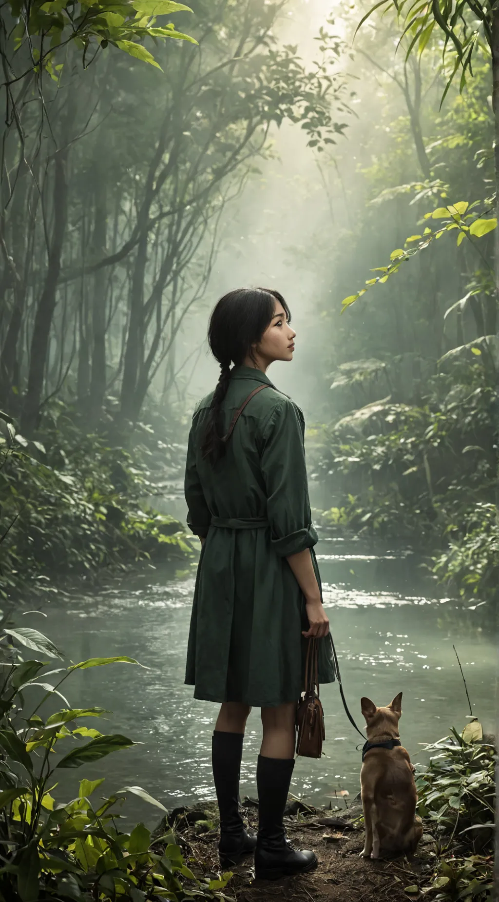 ai character: Bosque background