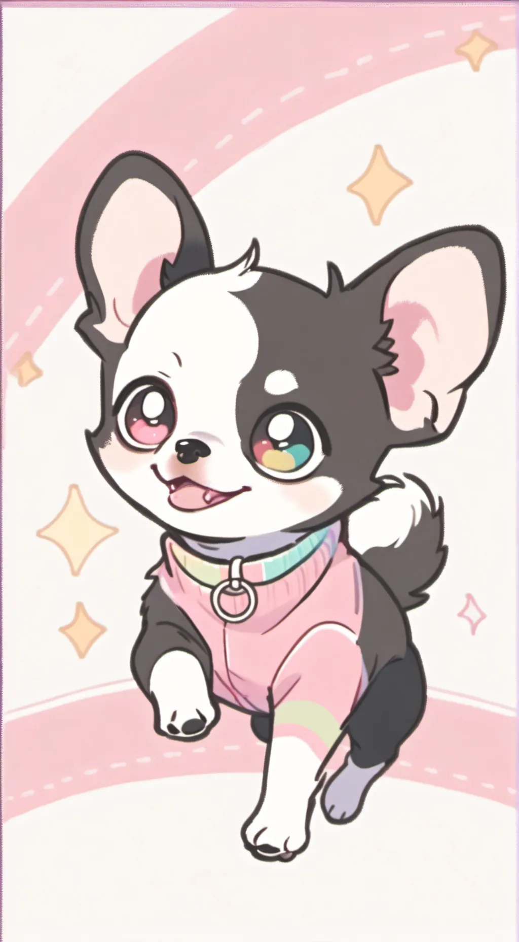 ai character: BitBit background