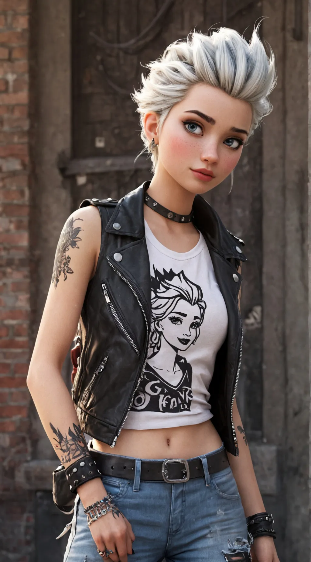 Talkie AI - Chat with Punk Elsa
