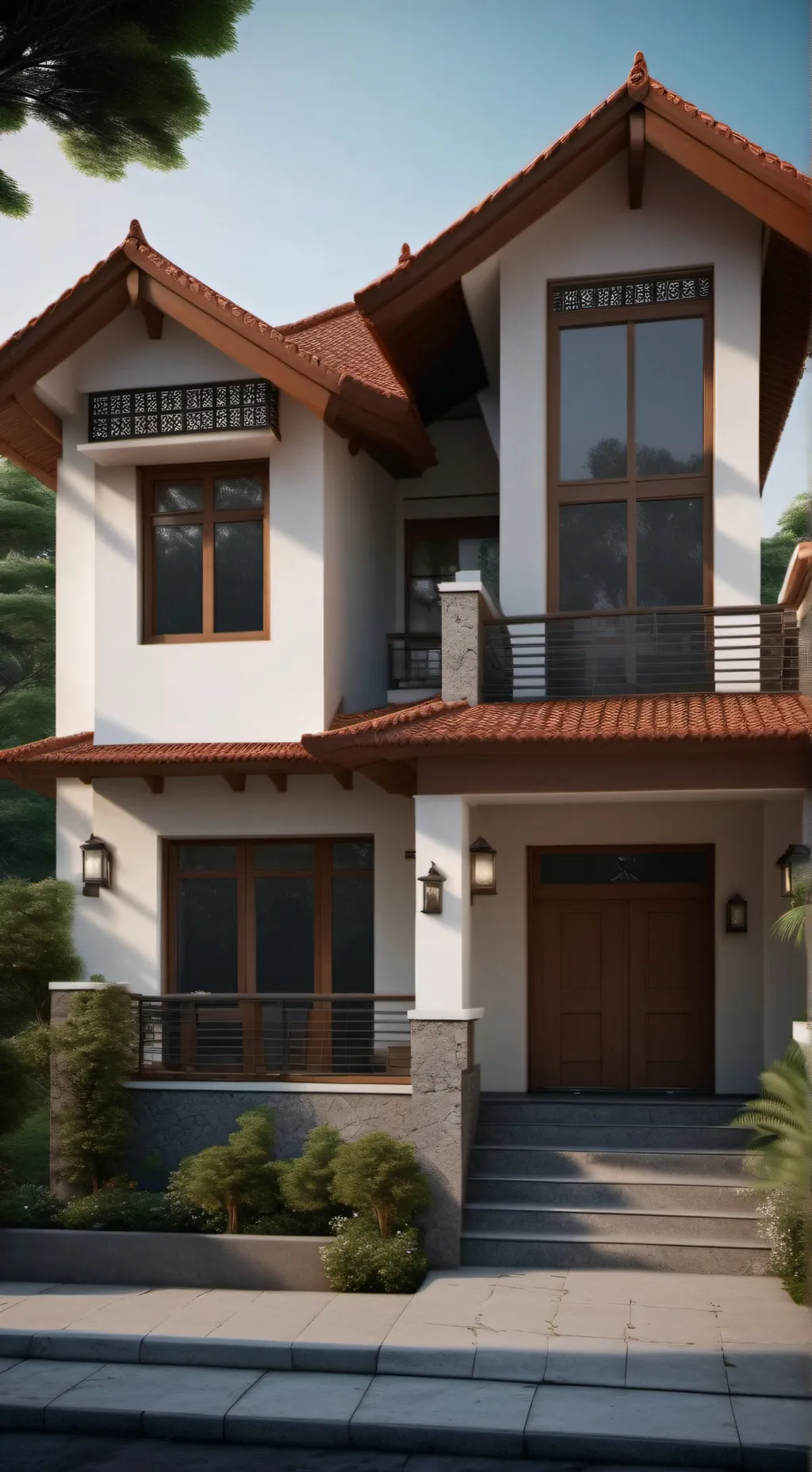 ai character: My family. background