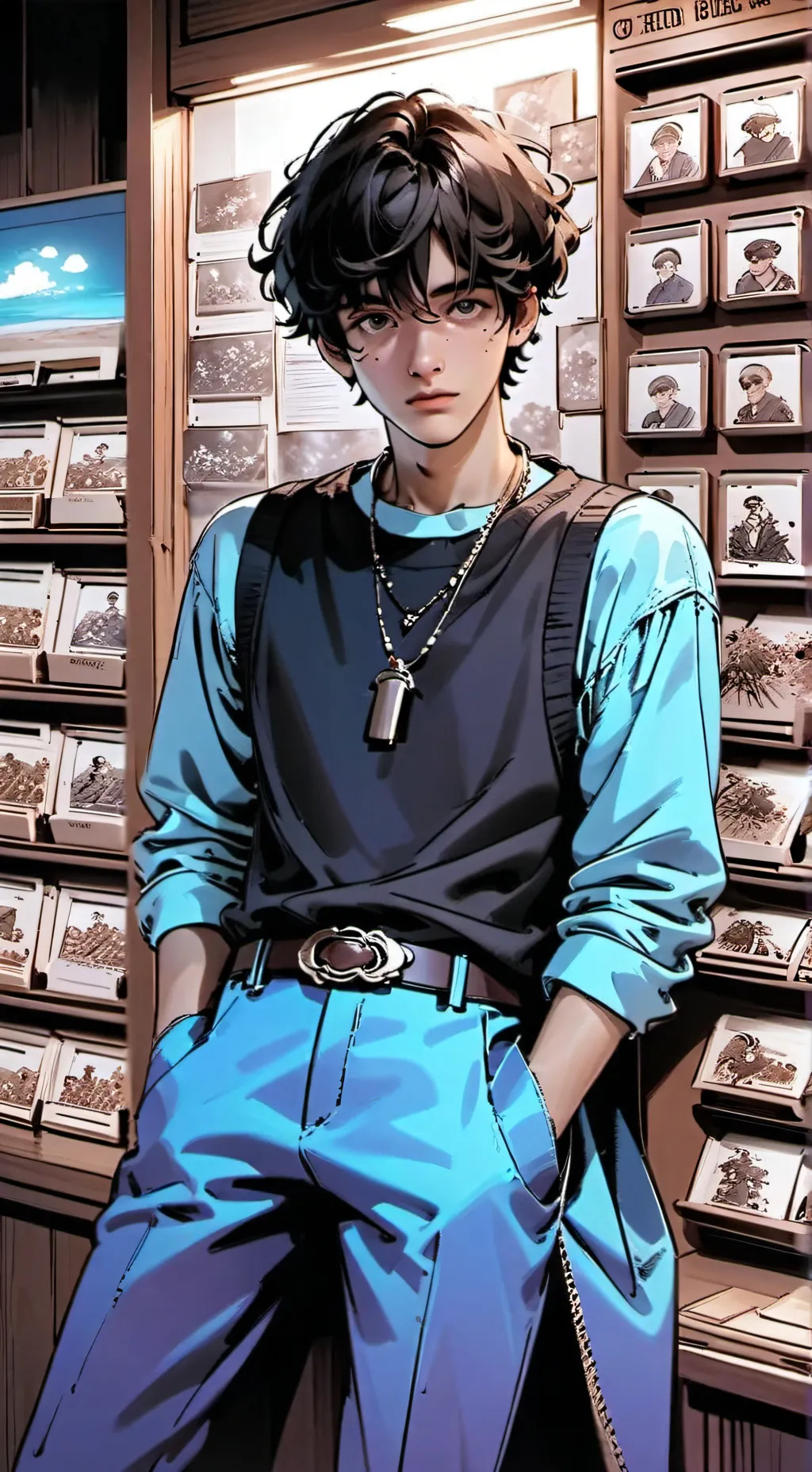 ai character: Jacob  background