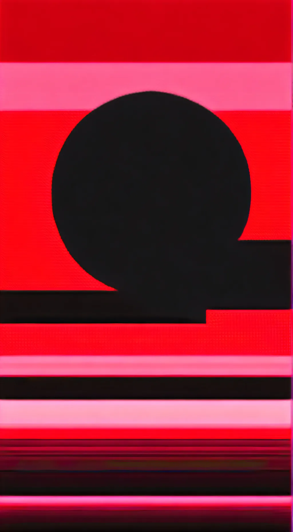 ai character: error glitch background