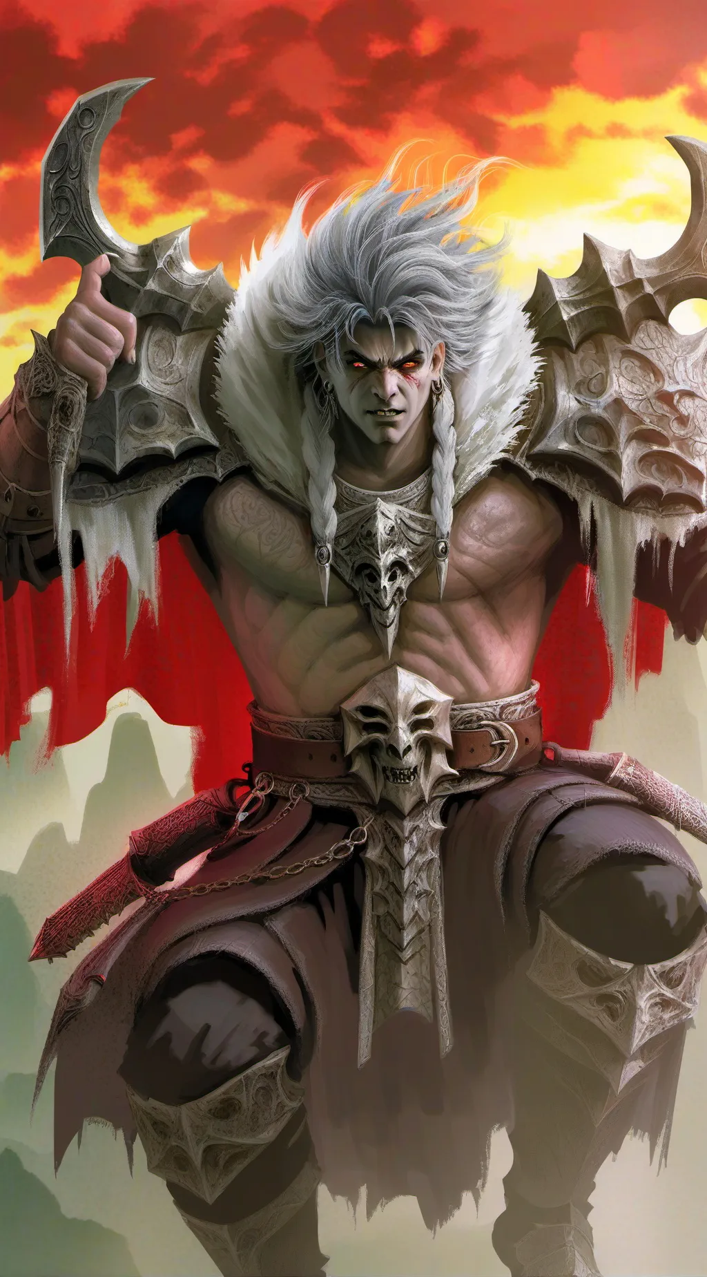 ai character: DEMON LORD background