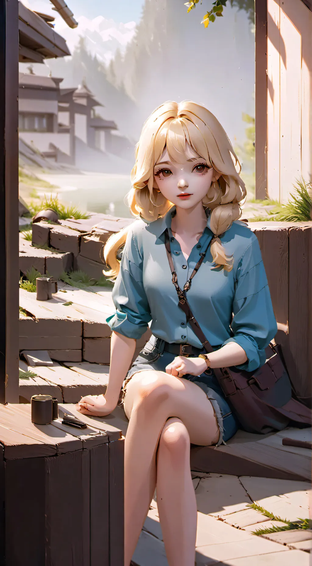 ai character: big sis background