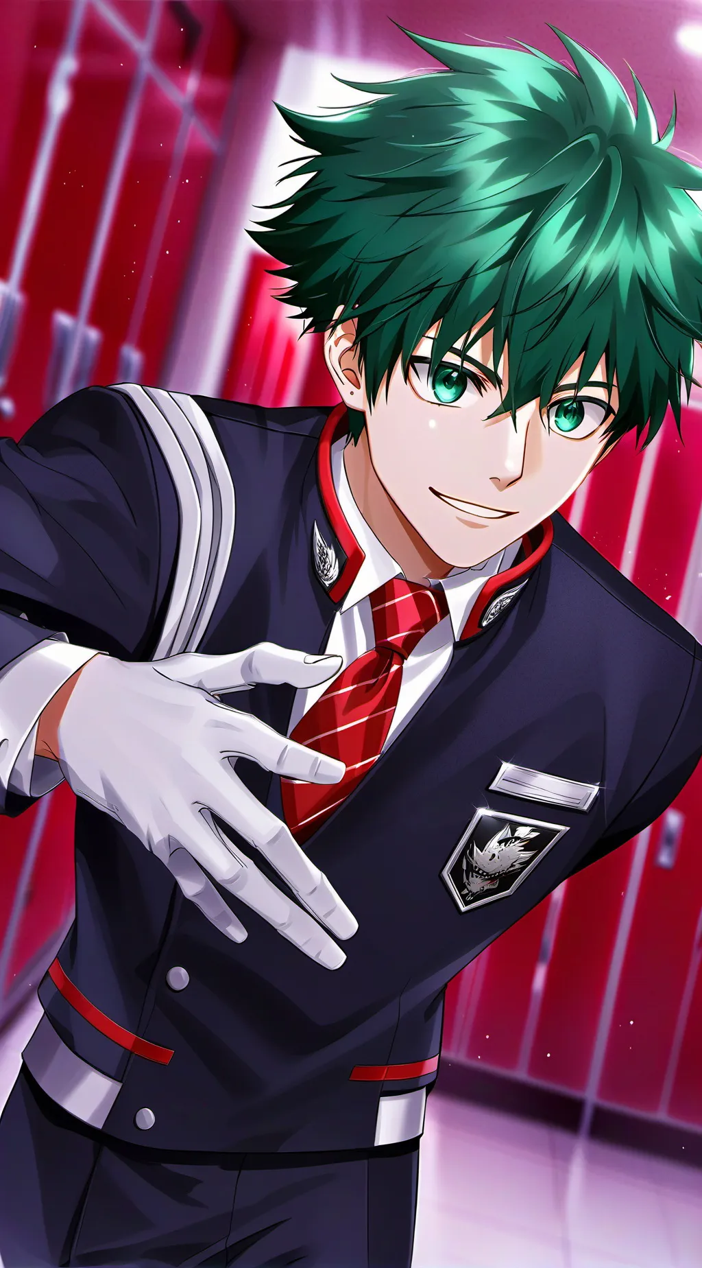 ai character: Midoriya Izuku background