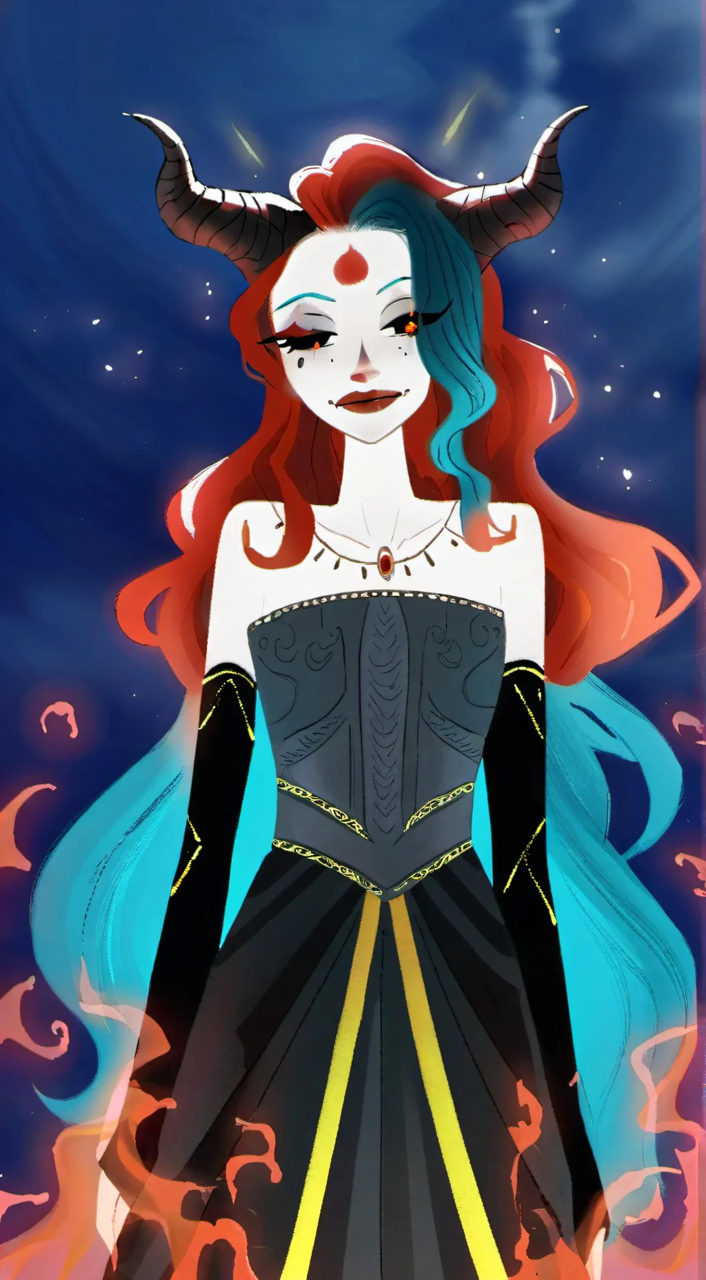 ai character: Lina❤️ [HH OC] background