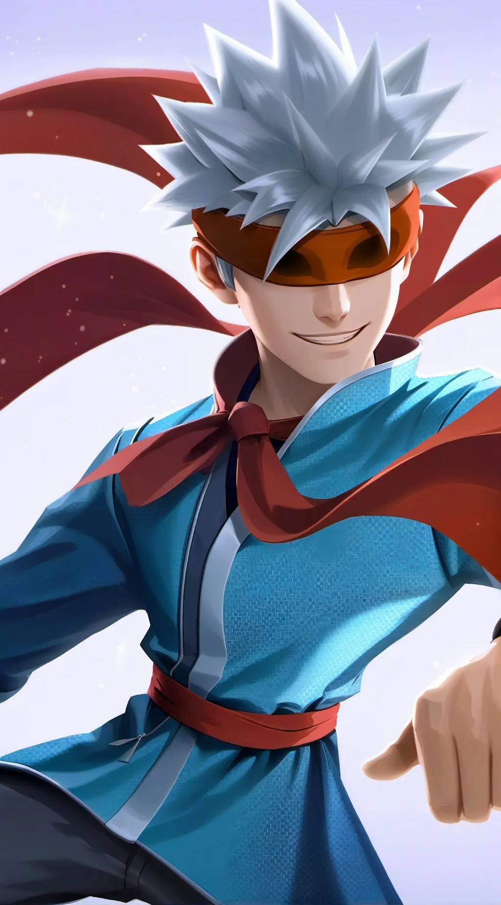 ai character: Satoru Gojo background