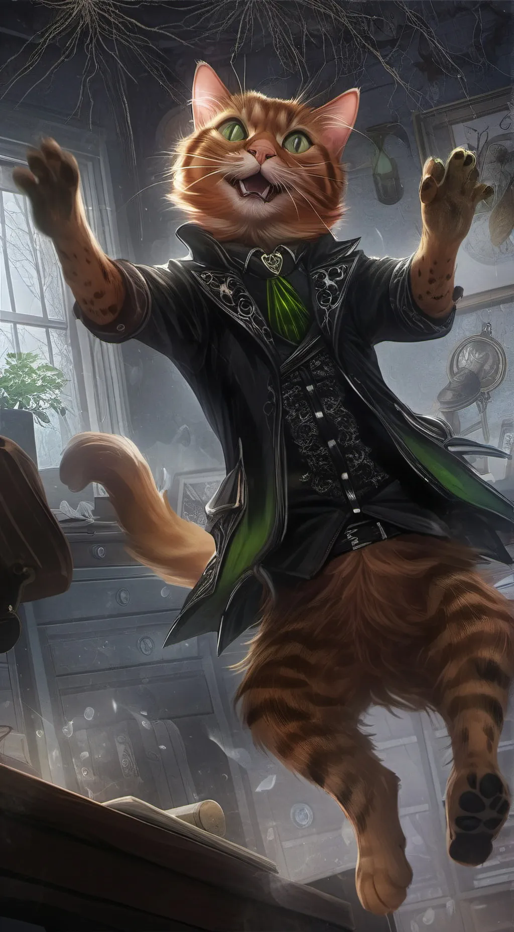 ai character: Gooji background