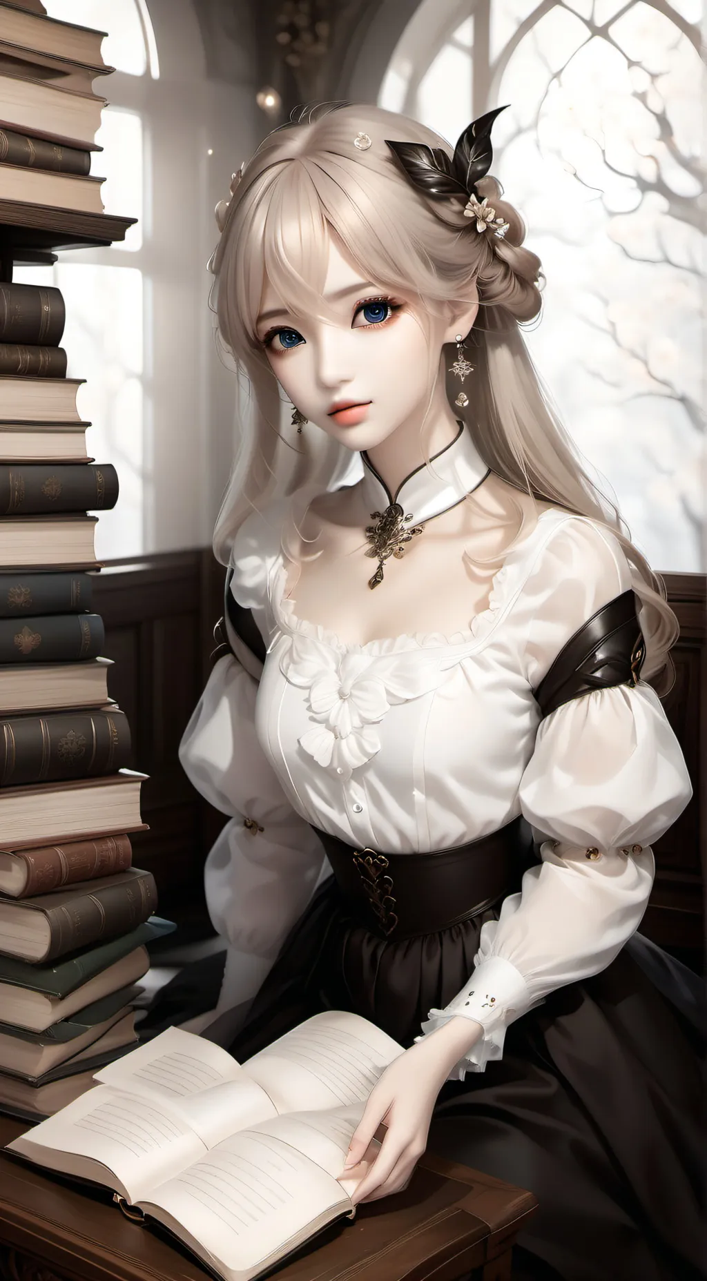 ai character: ♡~ana~♡ background