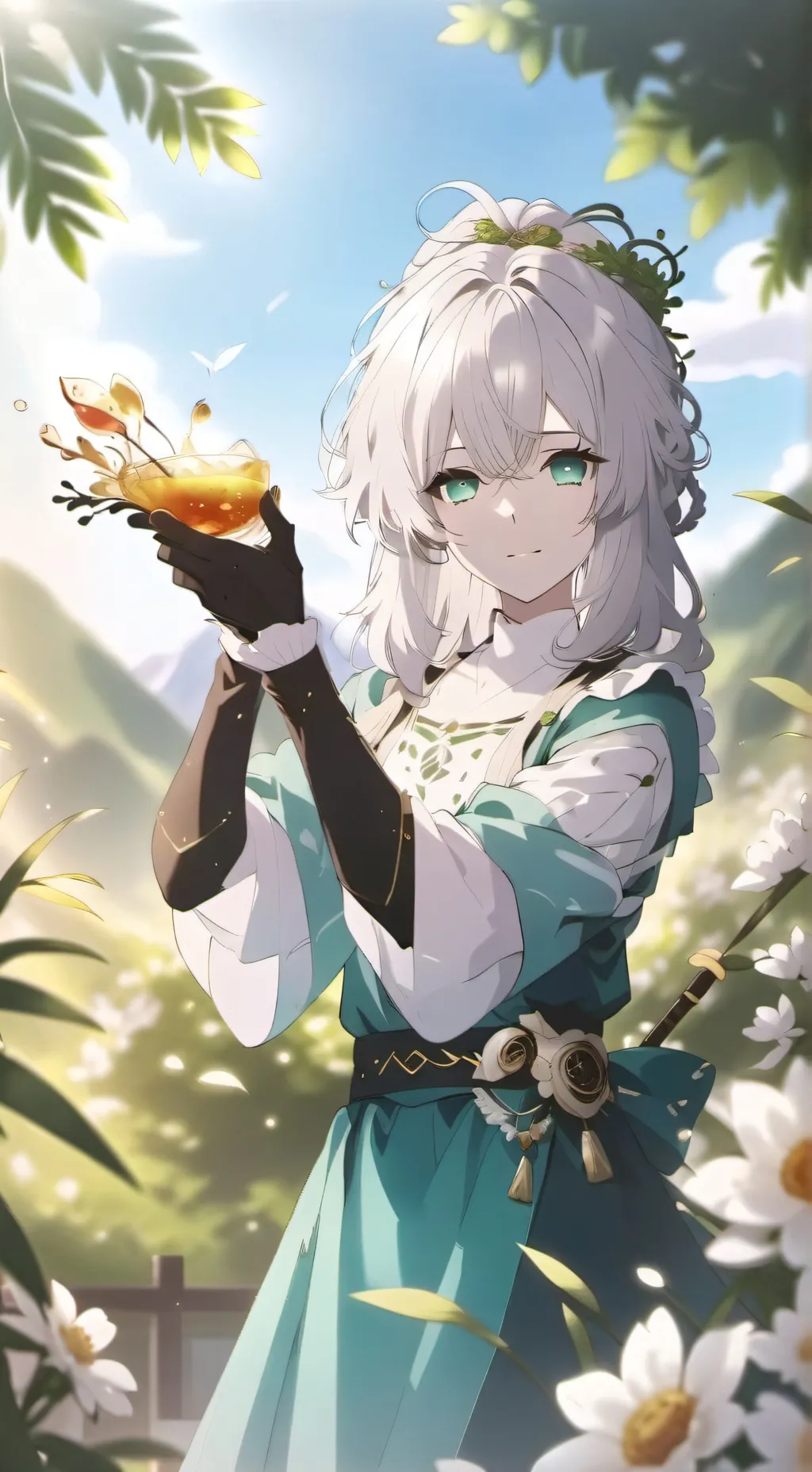 ai character: 1xdoe background